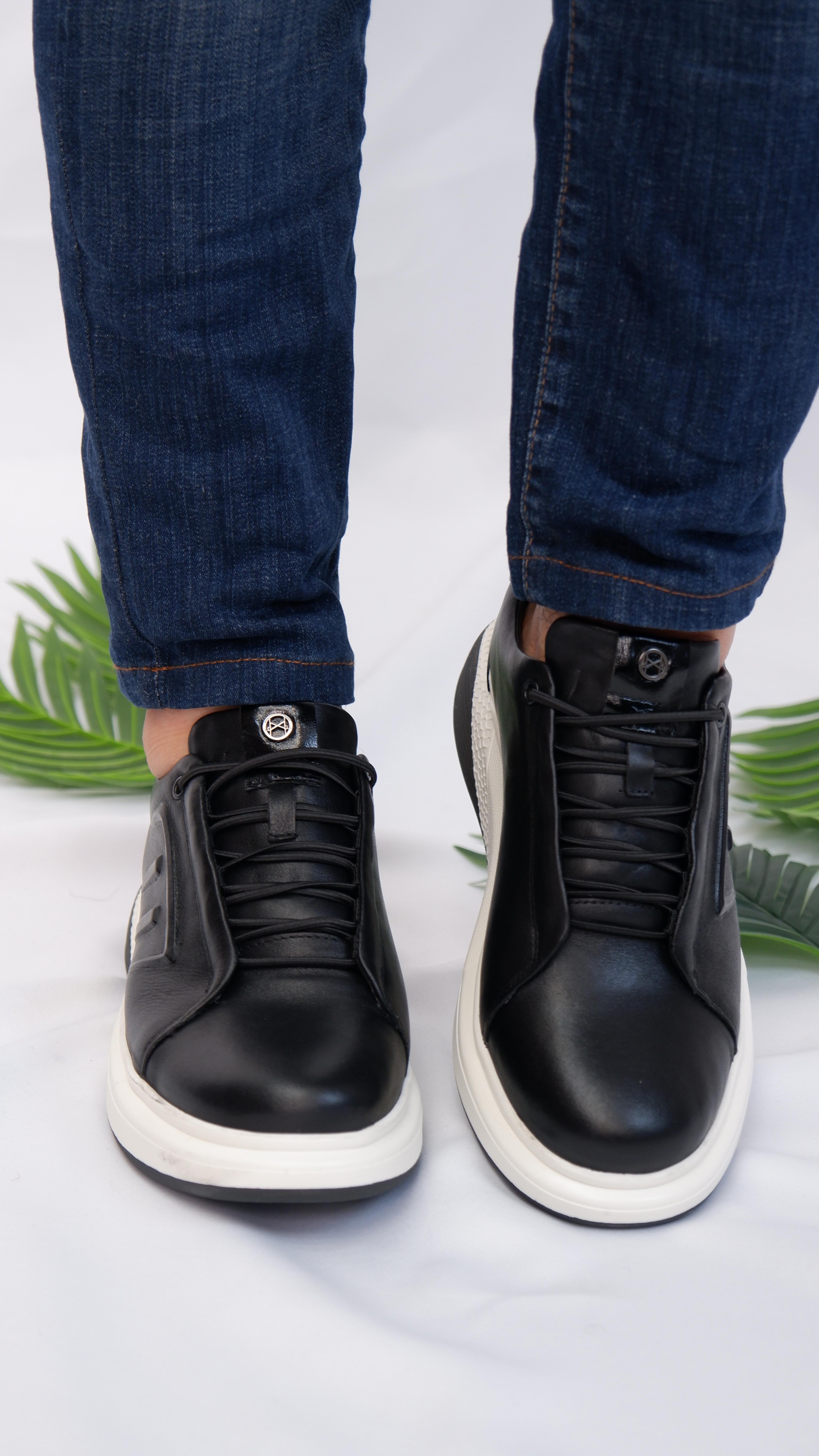 Claw Model Hakiki Natural Deri Köpük Comfort Taban Sneaker Ayakkabı