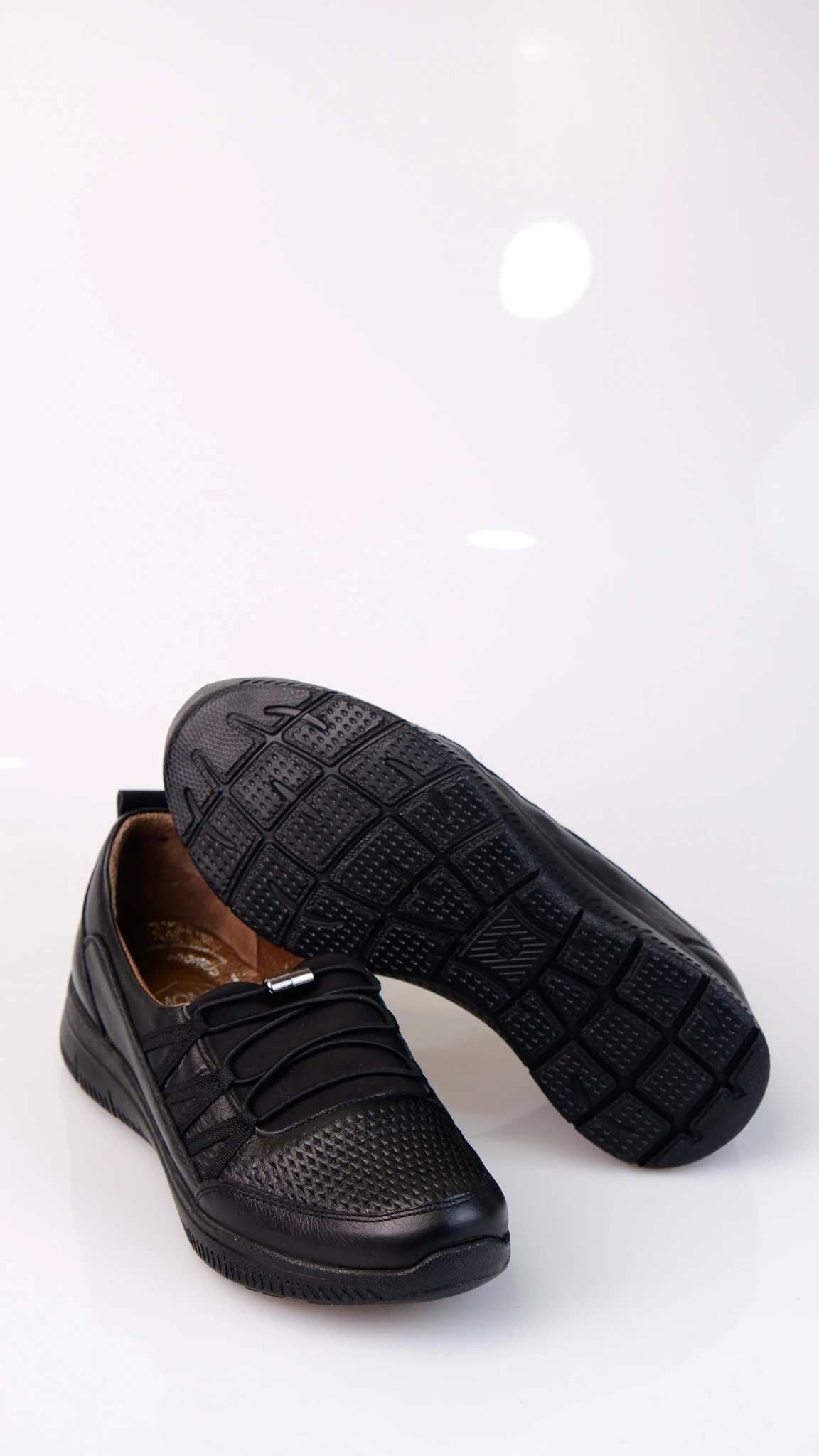 Perfora Model Hakiki Deri Kadın Günlük Loafer Ayakkabı