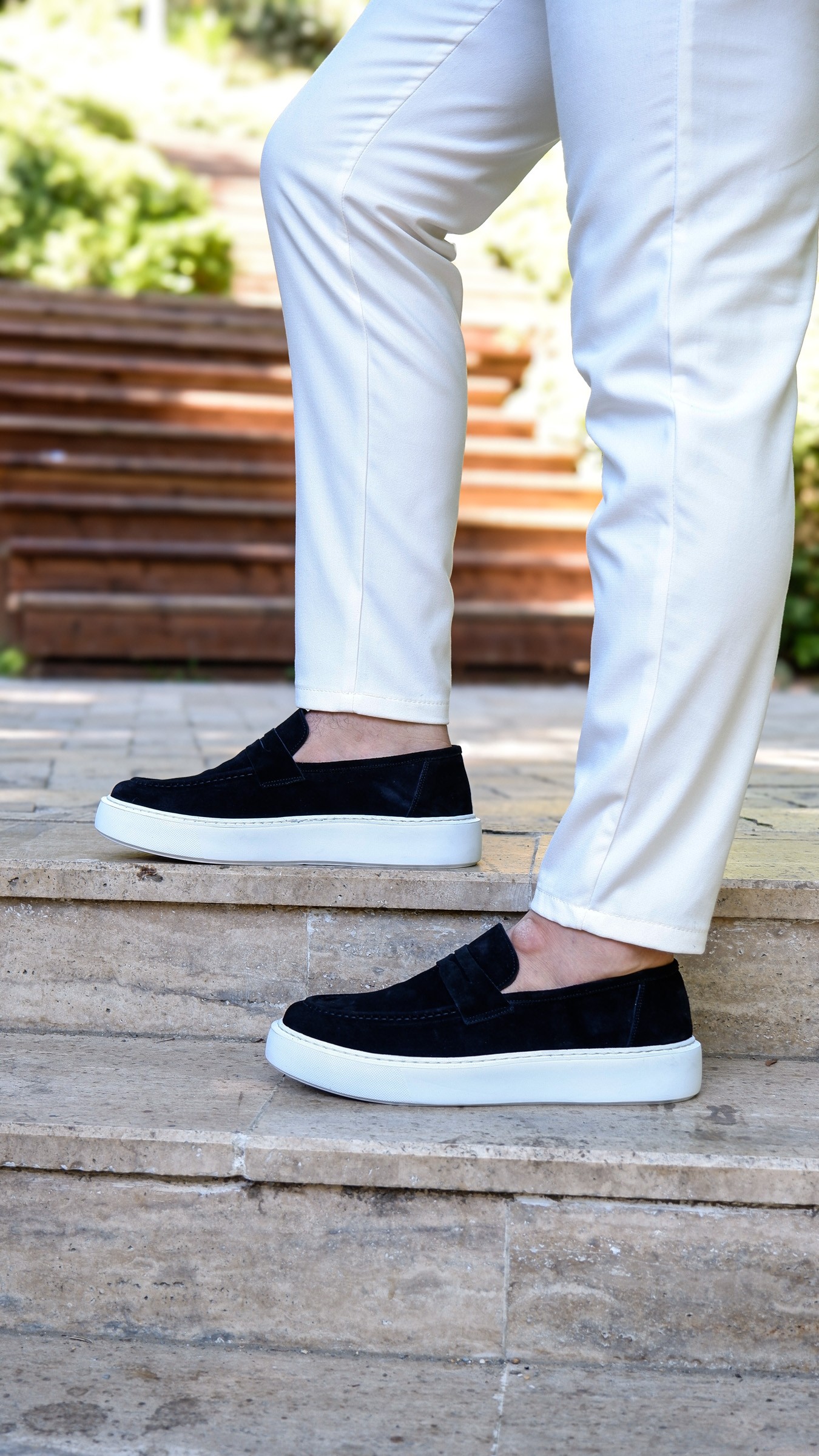Dumas Model Hakiki Natural Set Deri Loafer Ayakkabı - Siyah