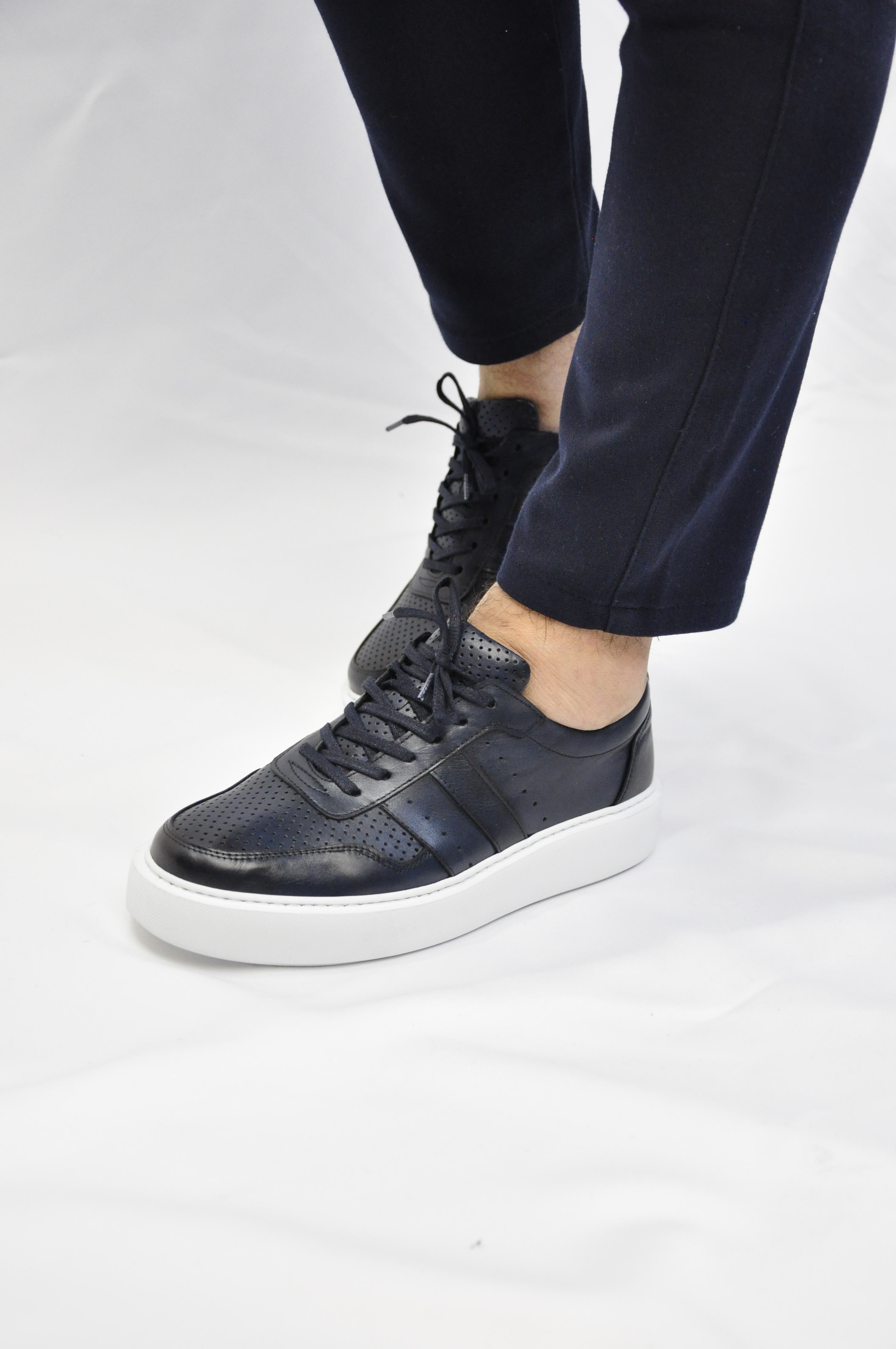 Viper Model Hakiki Natural Deri Sneaker Ayakkabı