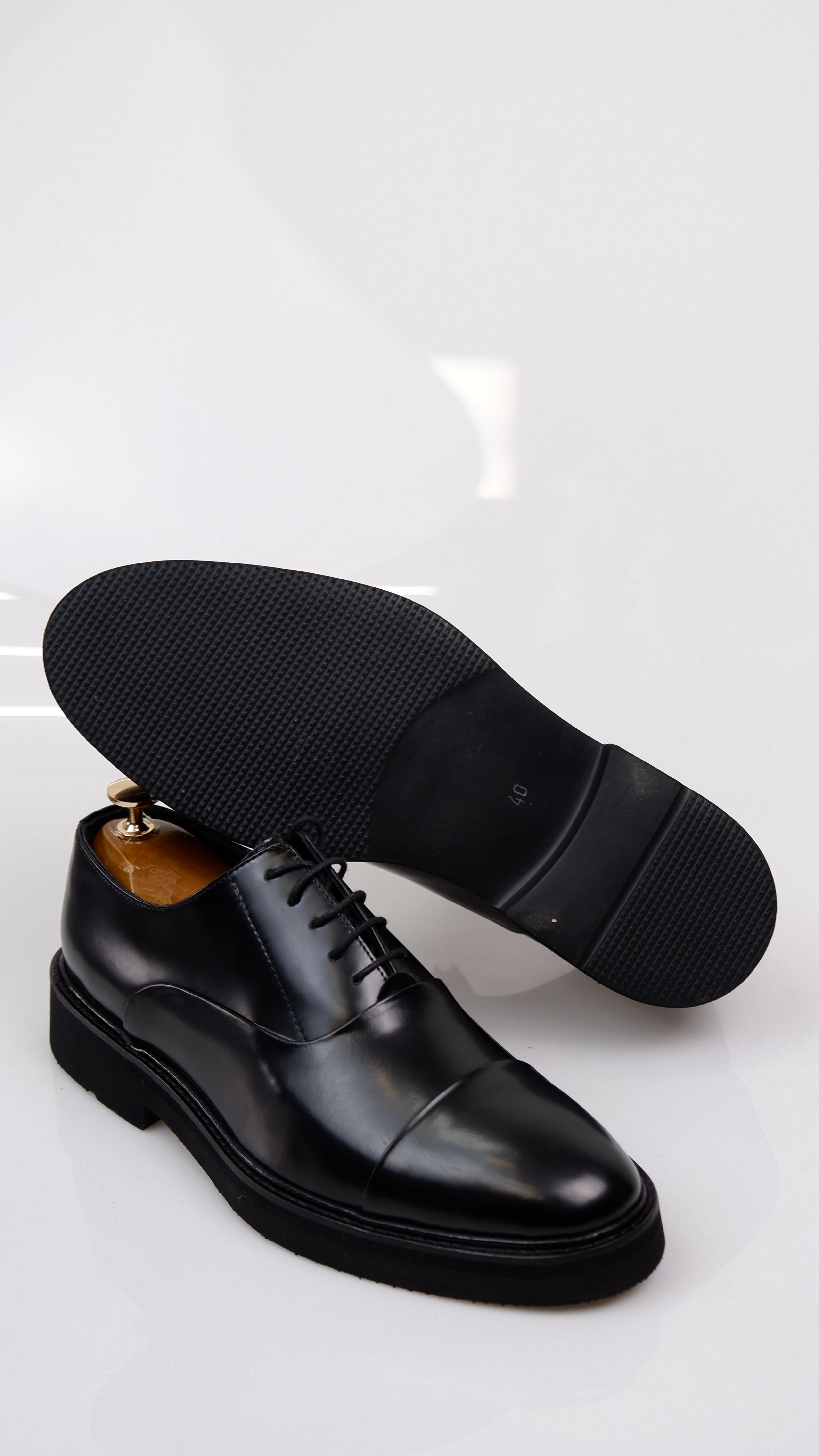 Victory Model Orijinal Deri Loafer Ayakkabı - Siyah