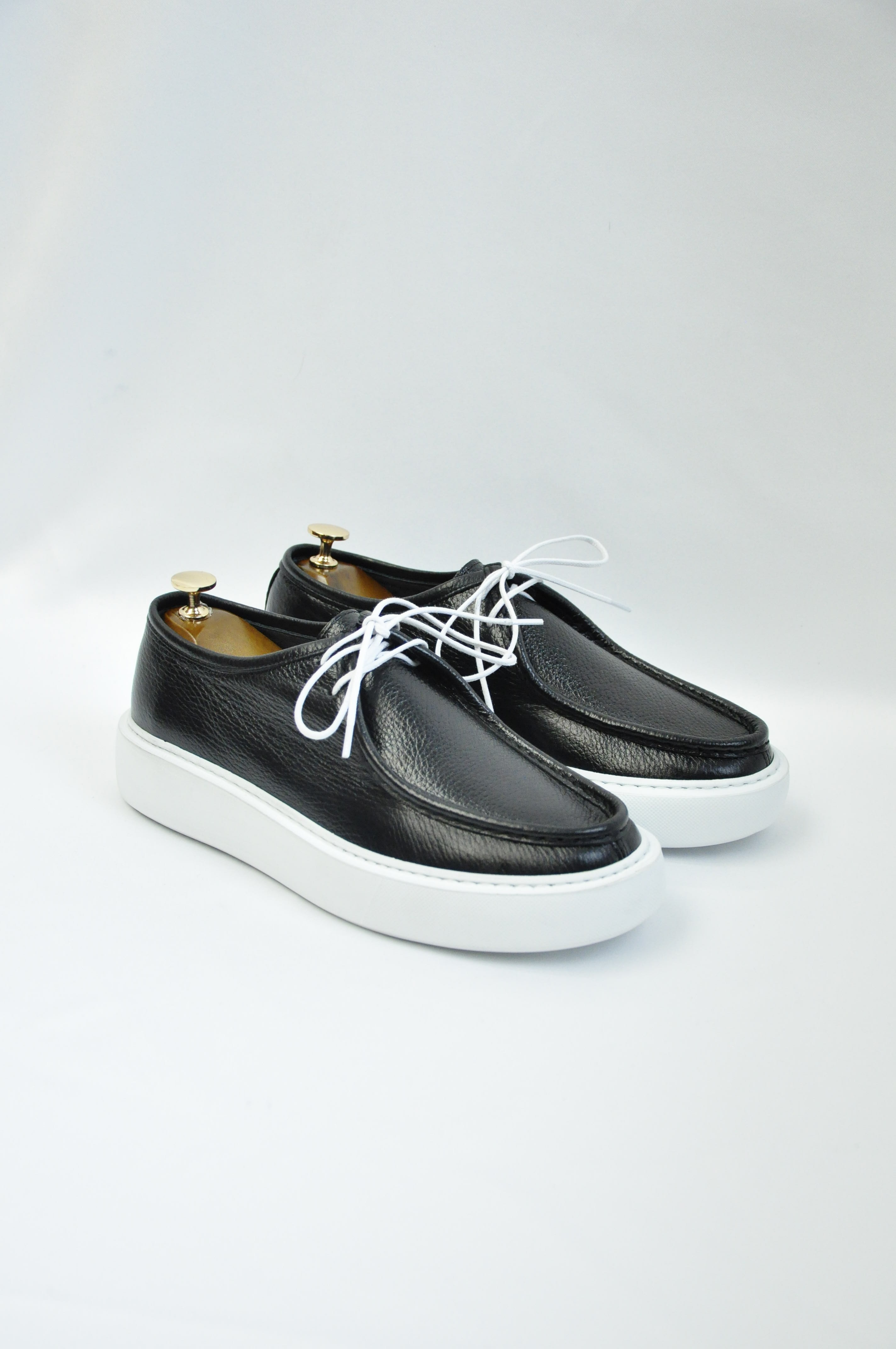 Leo Model Hakiki Natural Floater Deri Loafer Ayakkabı - Siyah