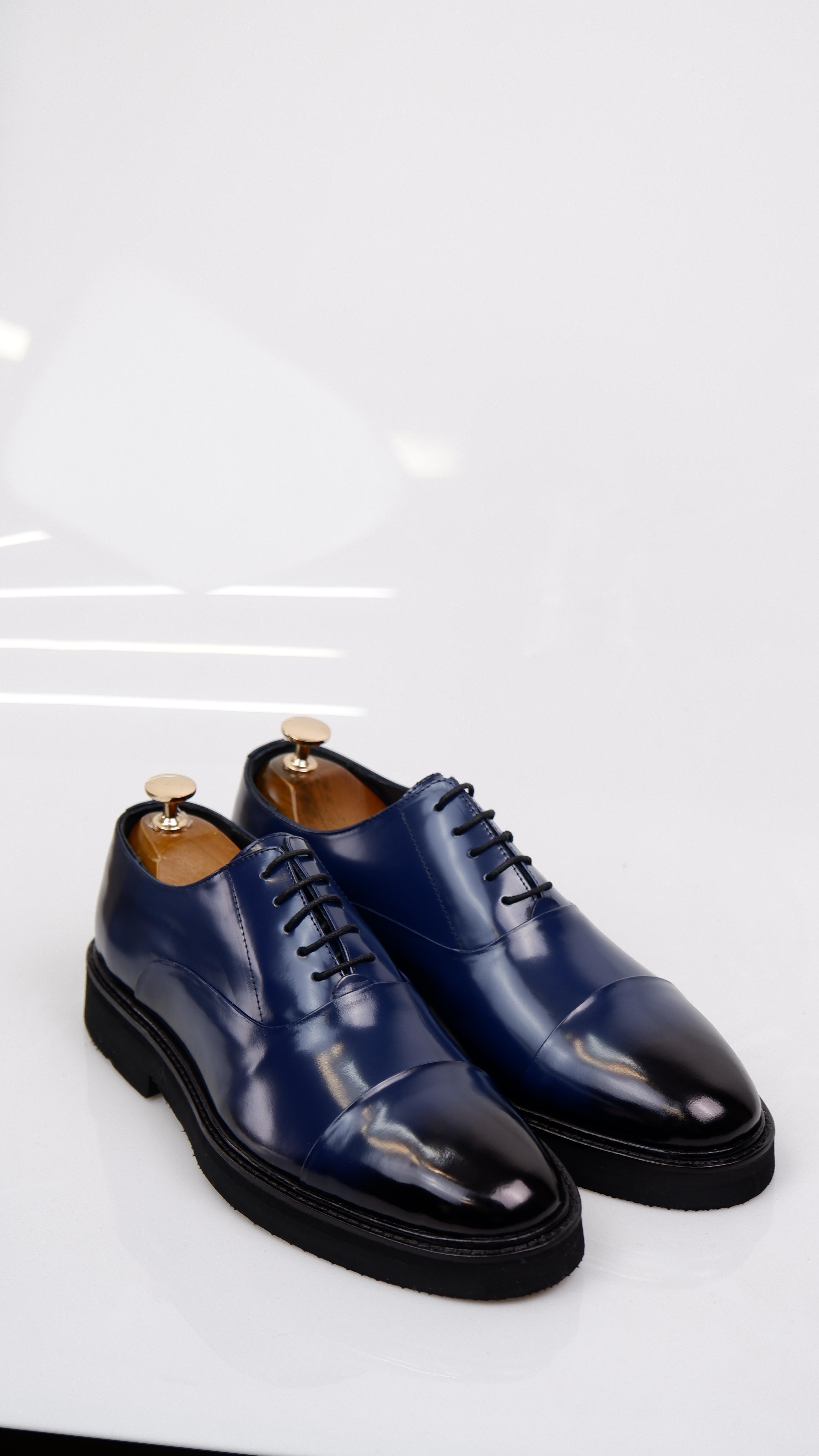 Victory Model Orijinal Deri Loafer Ayakkabı - LACİVERT