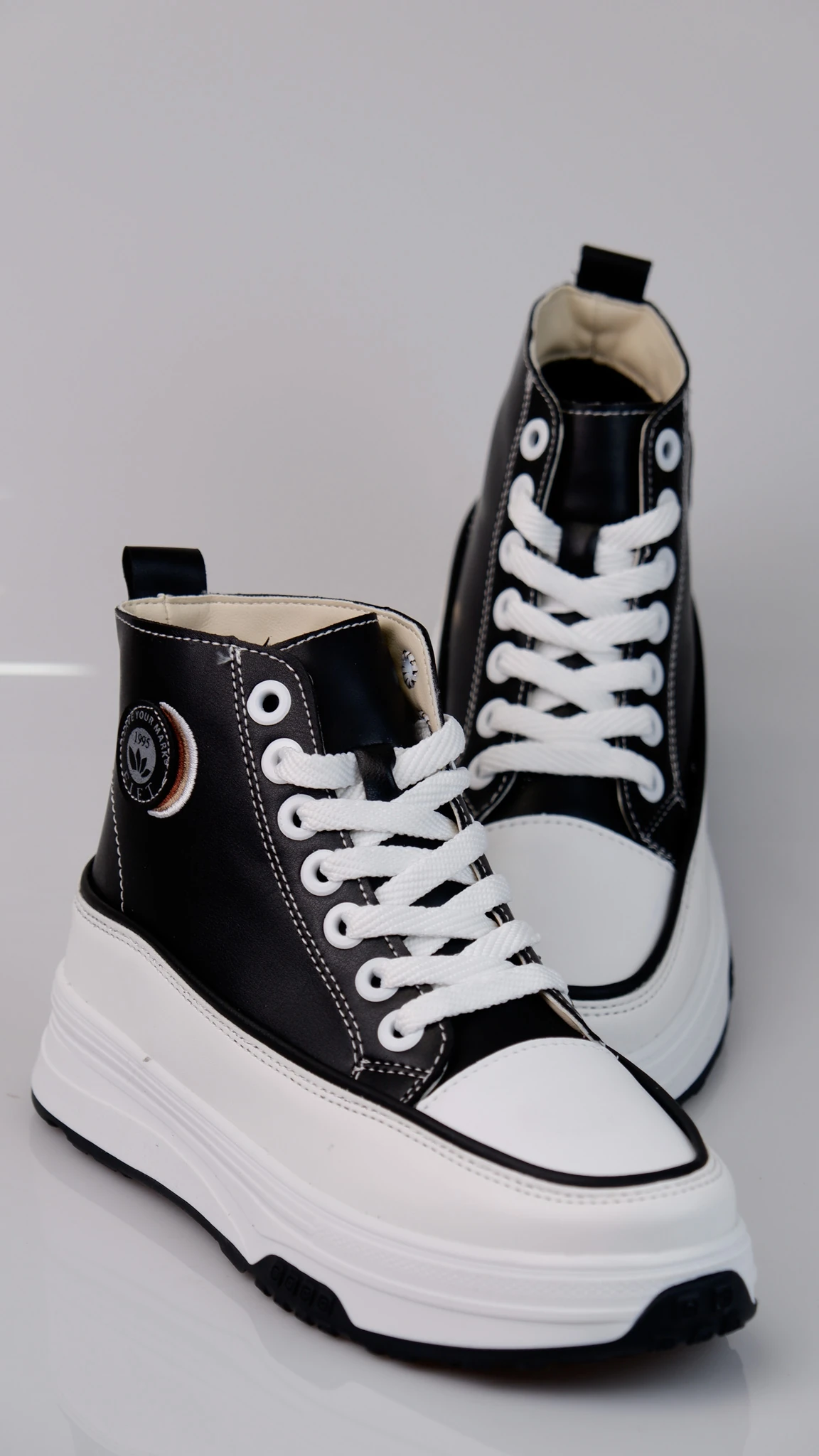 Marquise Model Kadın Günlük Sneaker Aykkabı - Siyah