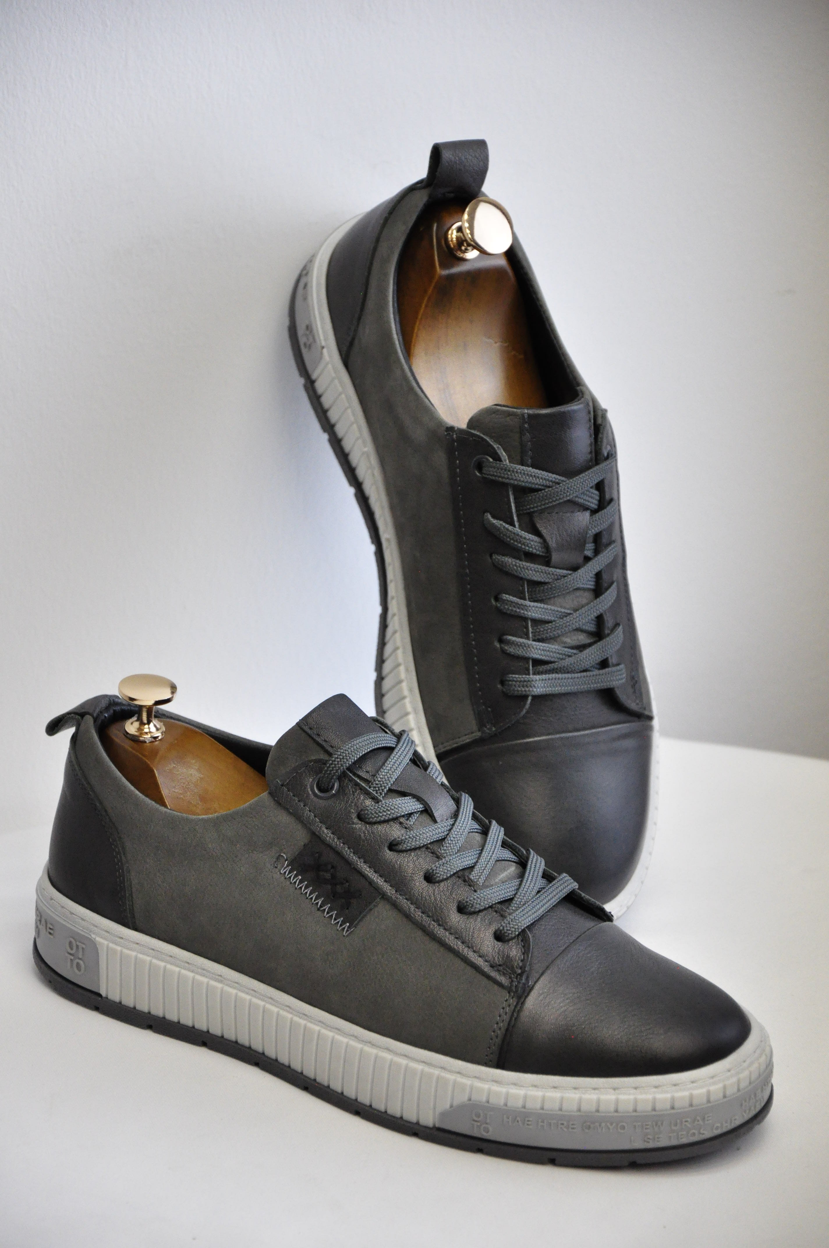 Oslo Hakiki Natural Deri Sneaker Ayakkabı
