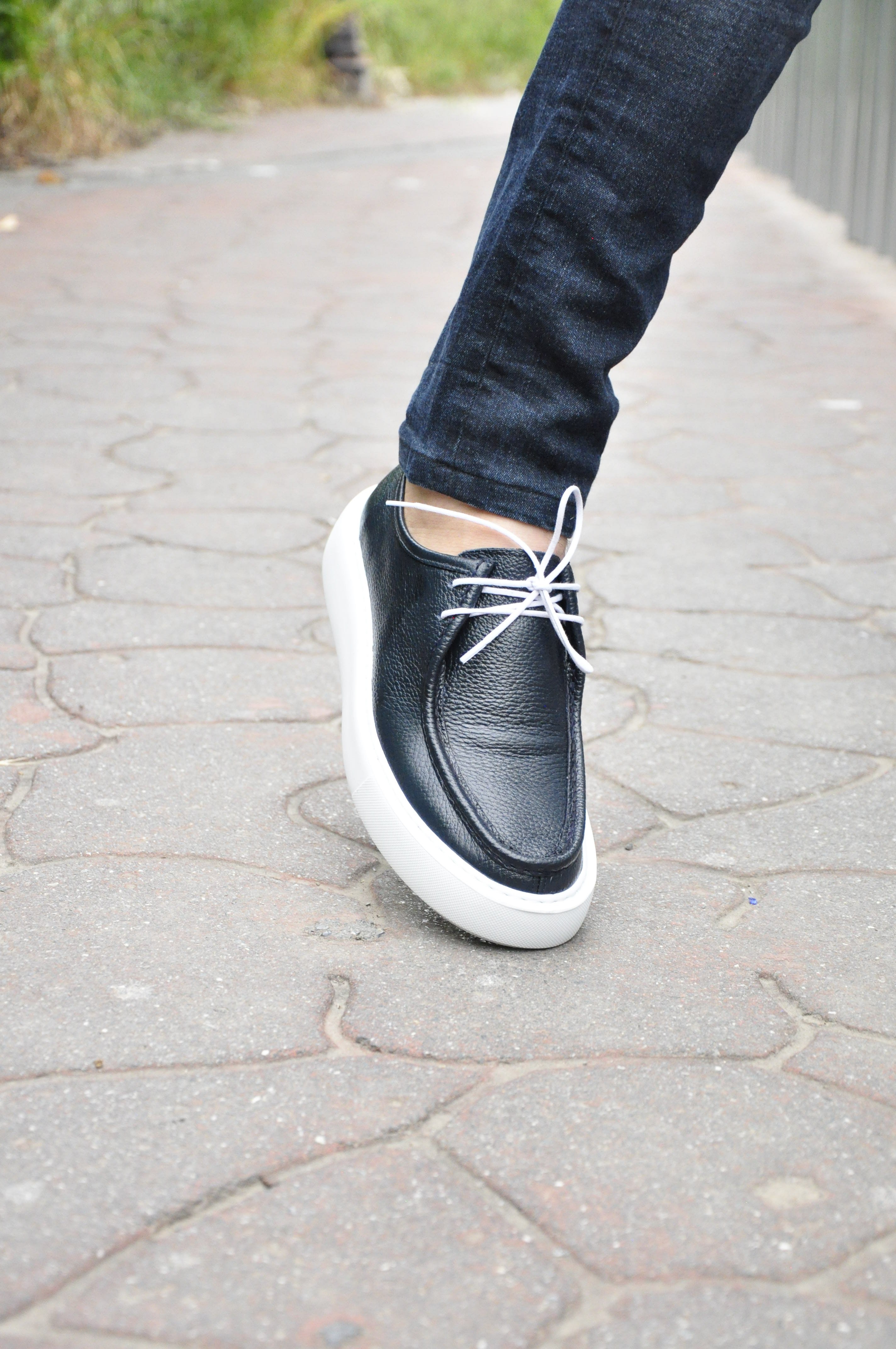 Leo Model Hakiki Natural Floater Deri Loafer Ayakkabı