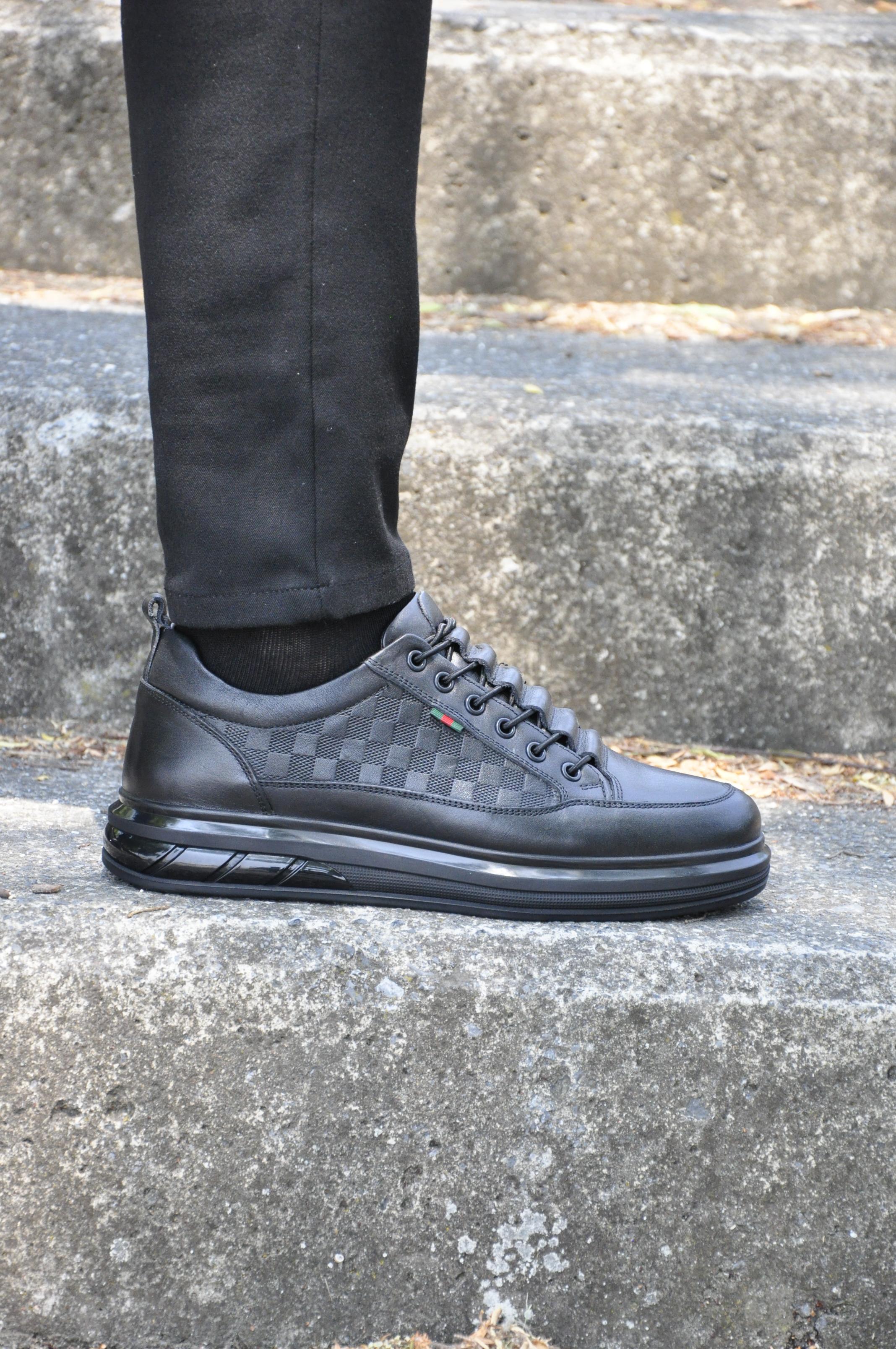 Sadrit V2 Model Hakiki Natural Deri İthal Taban Sneaker Ayakkabı