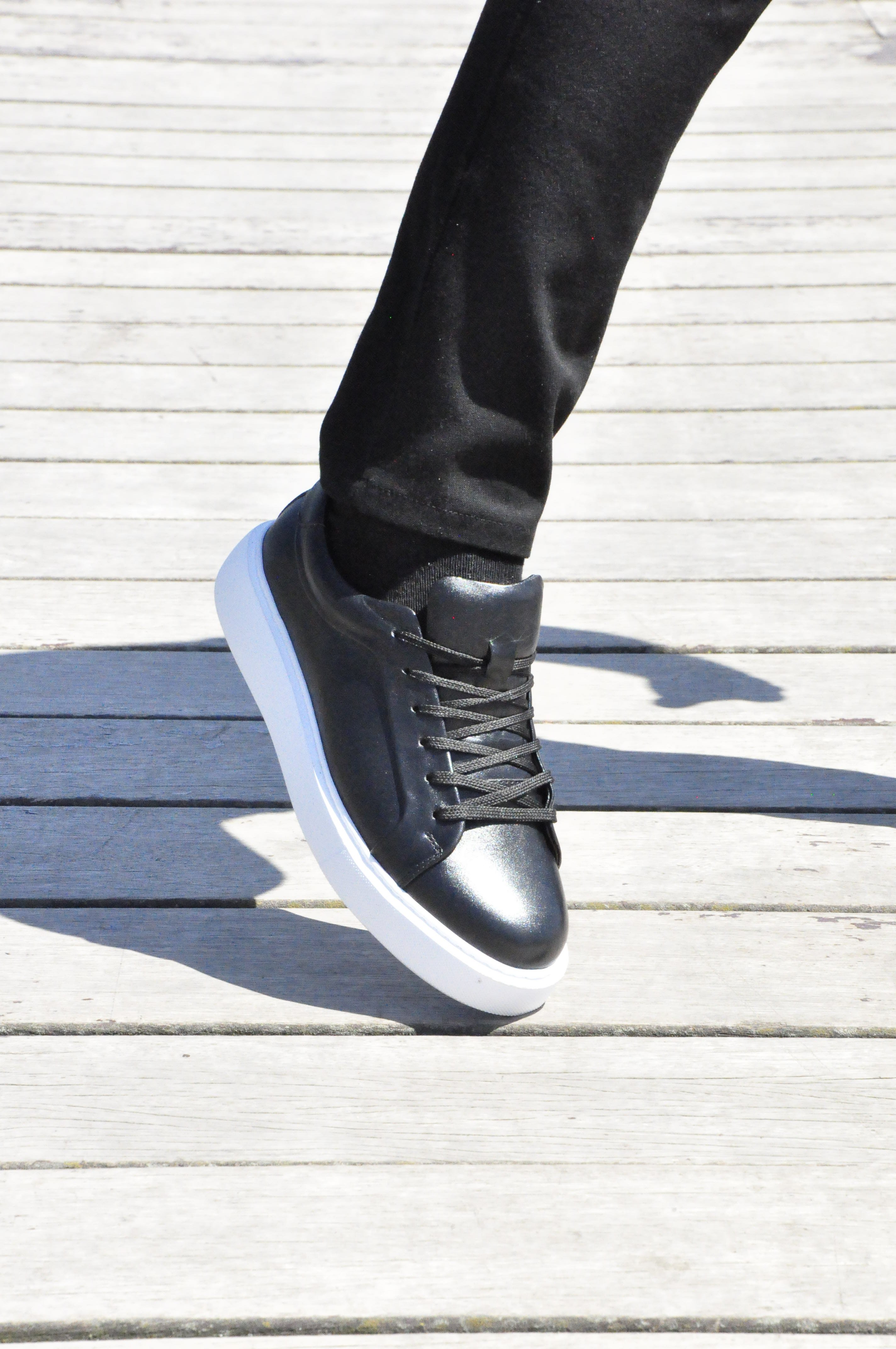 Wraith Model Hakiki Natural Deri Sneaker Ayakkabı