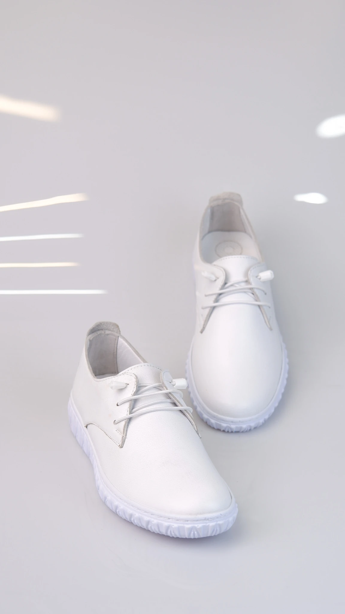 Ivory Model Hakiki Deri Kadın Loafer Ayakkabı