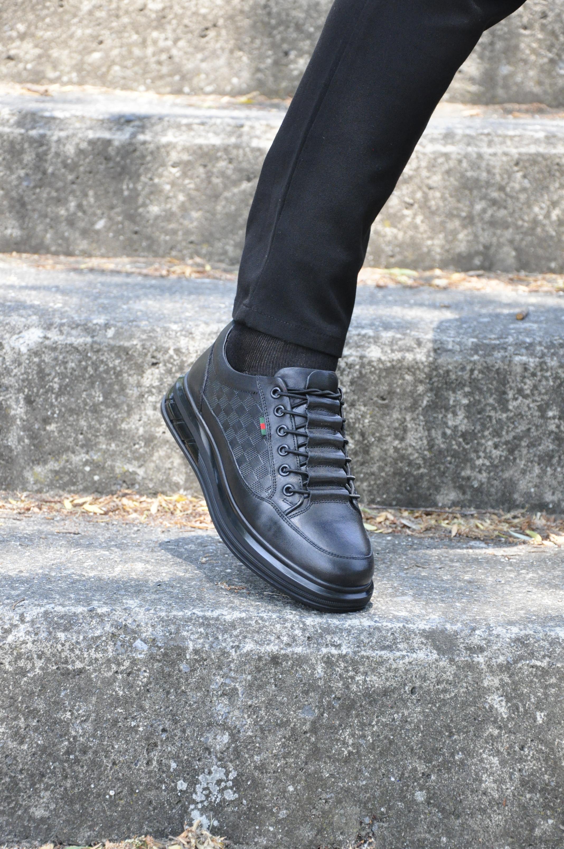 Sadrit V2 Model Hakiki Natural Deri İthal Taban Sneaker Ayakkabı