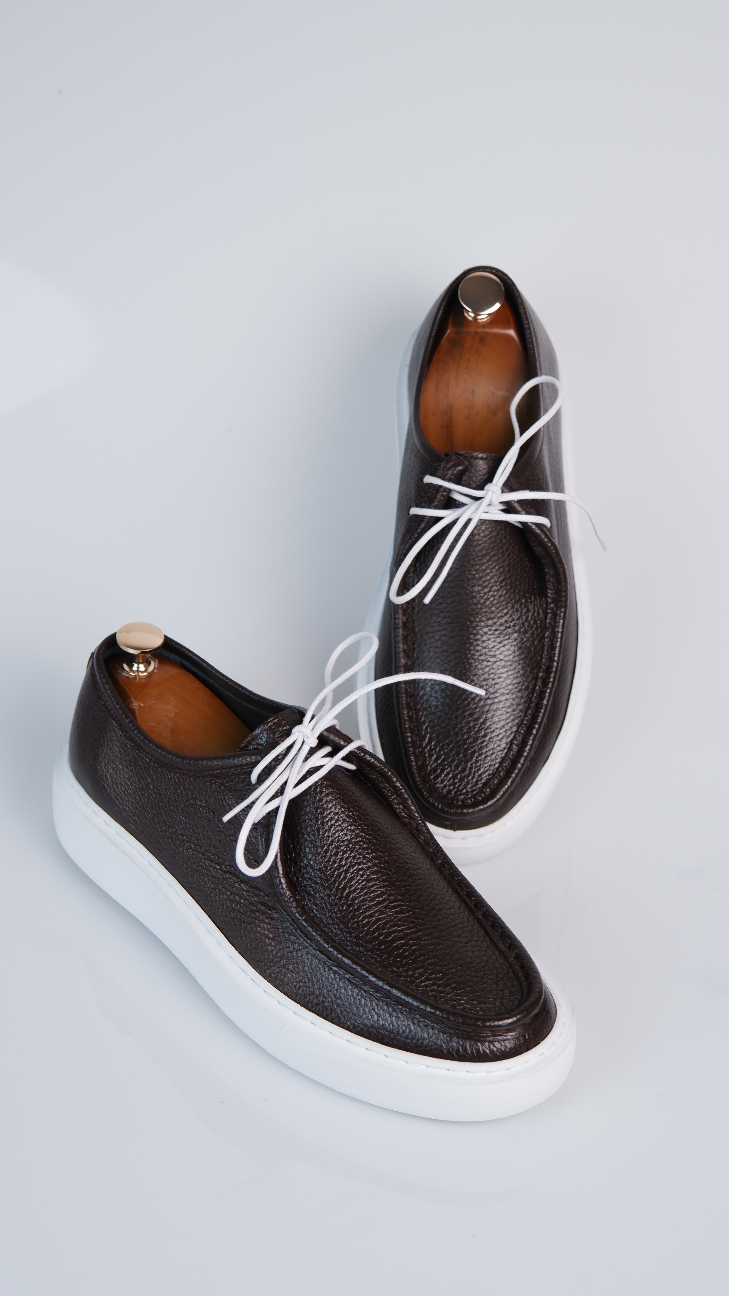 Leo Model Hakiki Natural Floater Deri Loafer Ayakkabı - Kahverengi