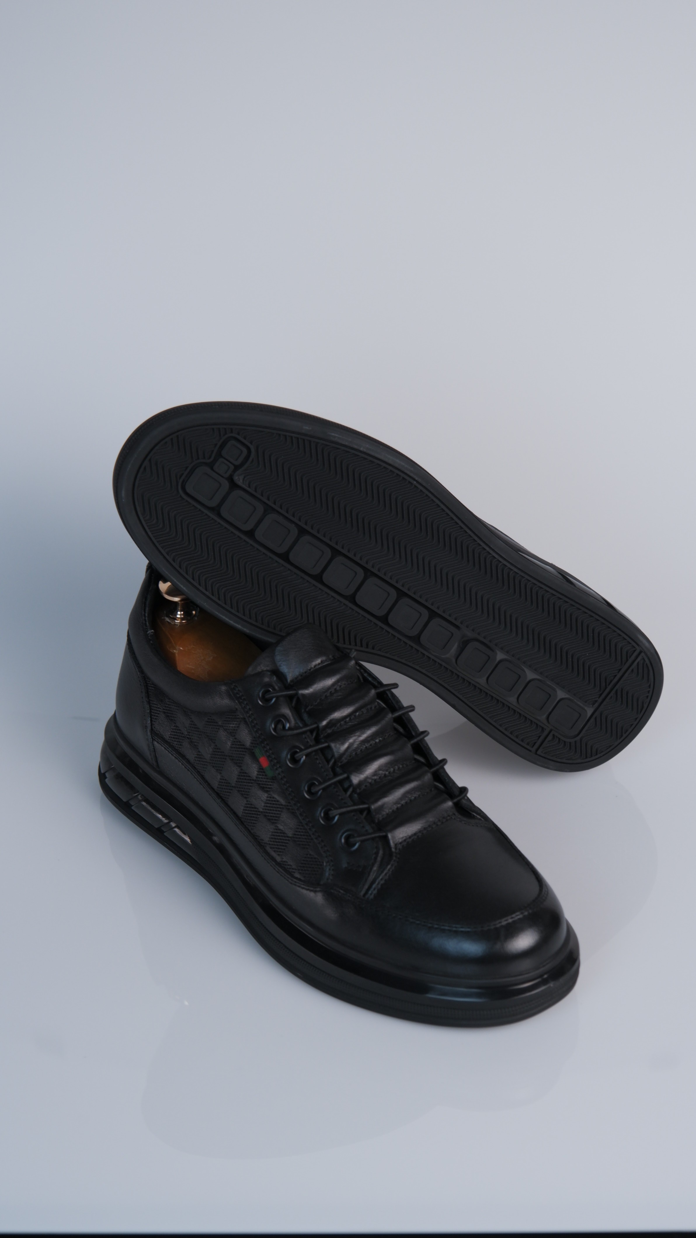 Sadrit V2 Model Hakiki Natural Deri İthal Taban Sneaker Ayakkabı