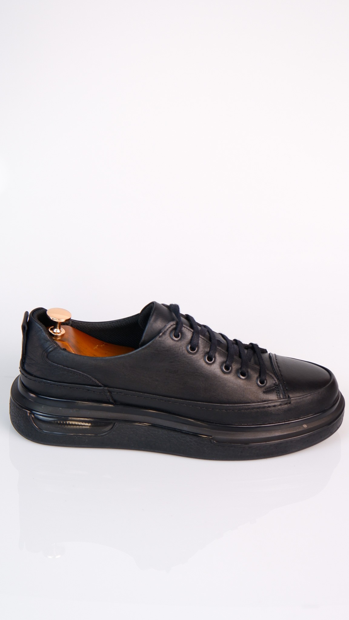 Pekin Model Hakiki Natural Deri Sneaker Ayakkabı