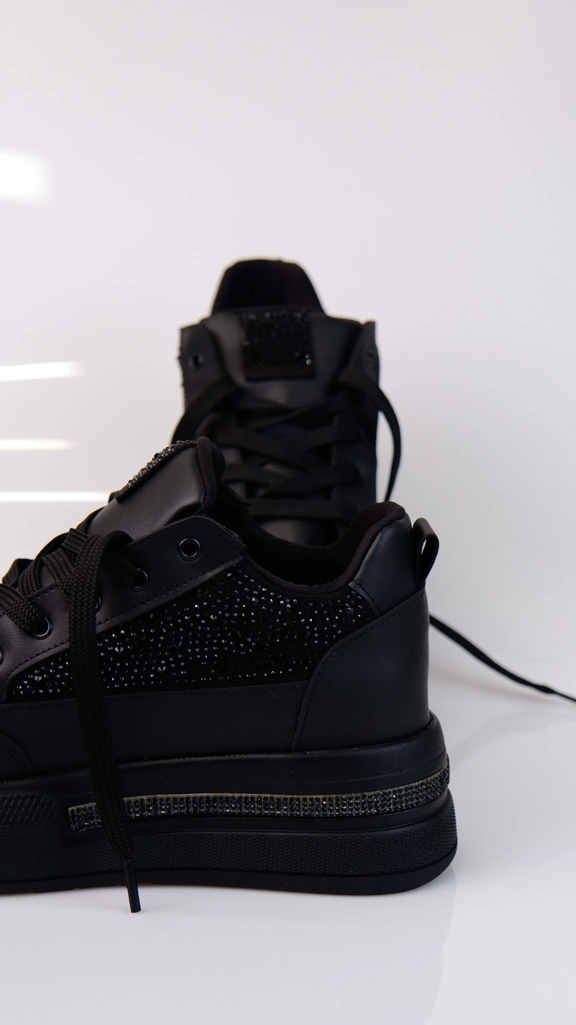 Delta Model Kadın Günlük Sneaker Ayakkabı - Siyah