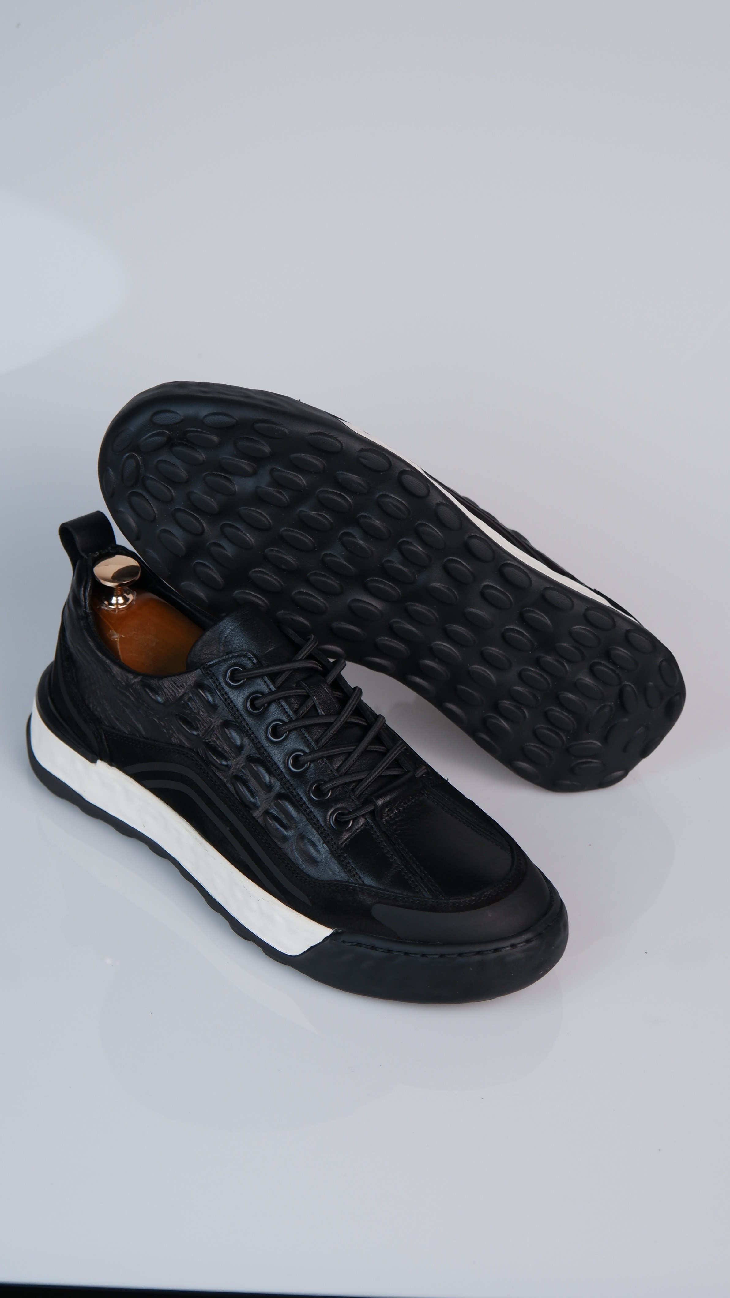 Fow Model Hakiki Natural Deri İthal Taban Sneaker. Ayakkabı