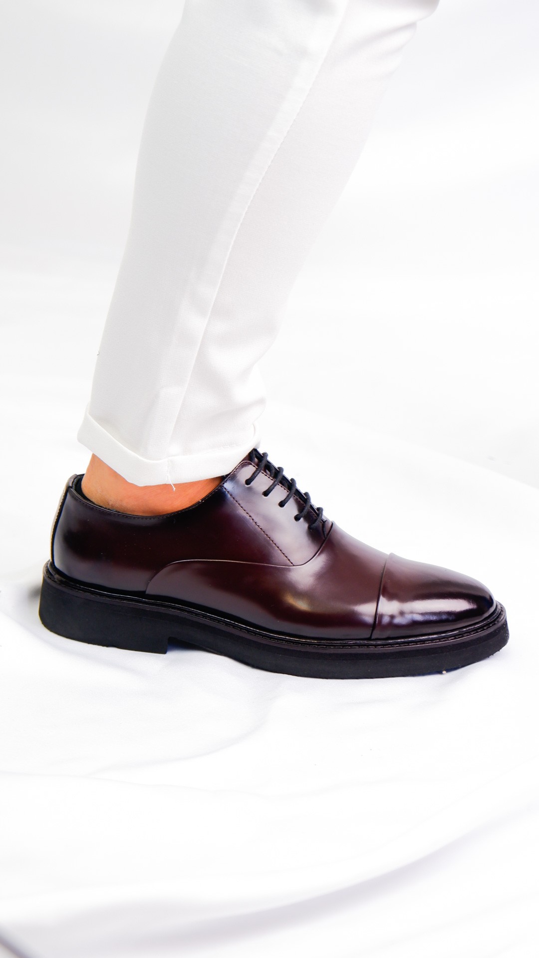 Victory Model Orijinal Deri Loafer Ayakkabı - bordo