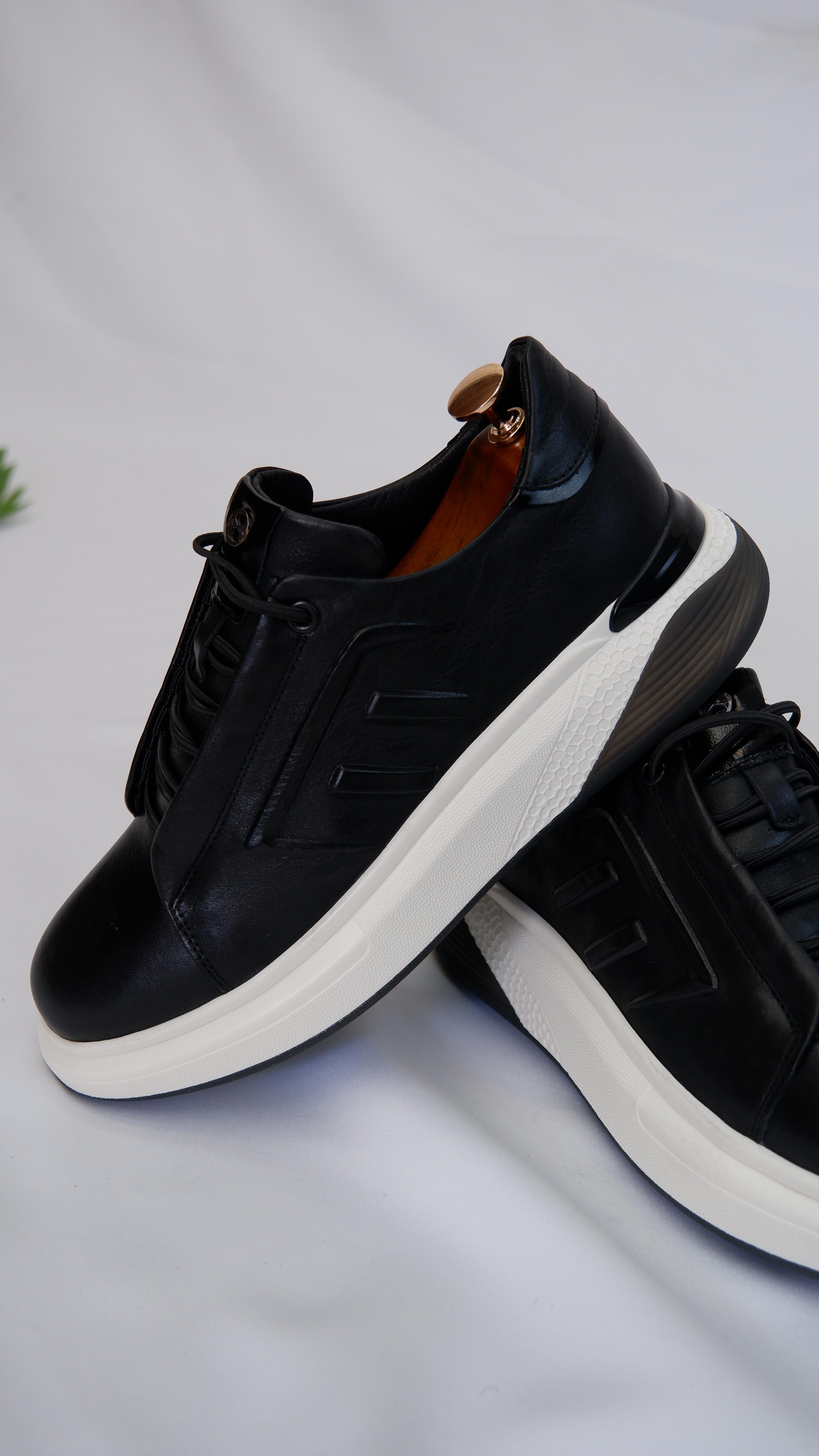 Claw Model Hakiki Natural Deri Köpük Comfort Taban Sneaker Ayakkabı