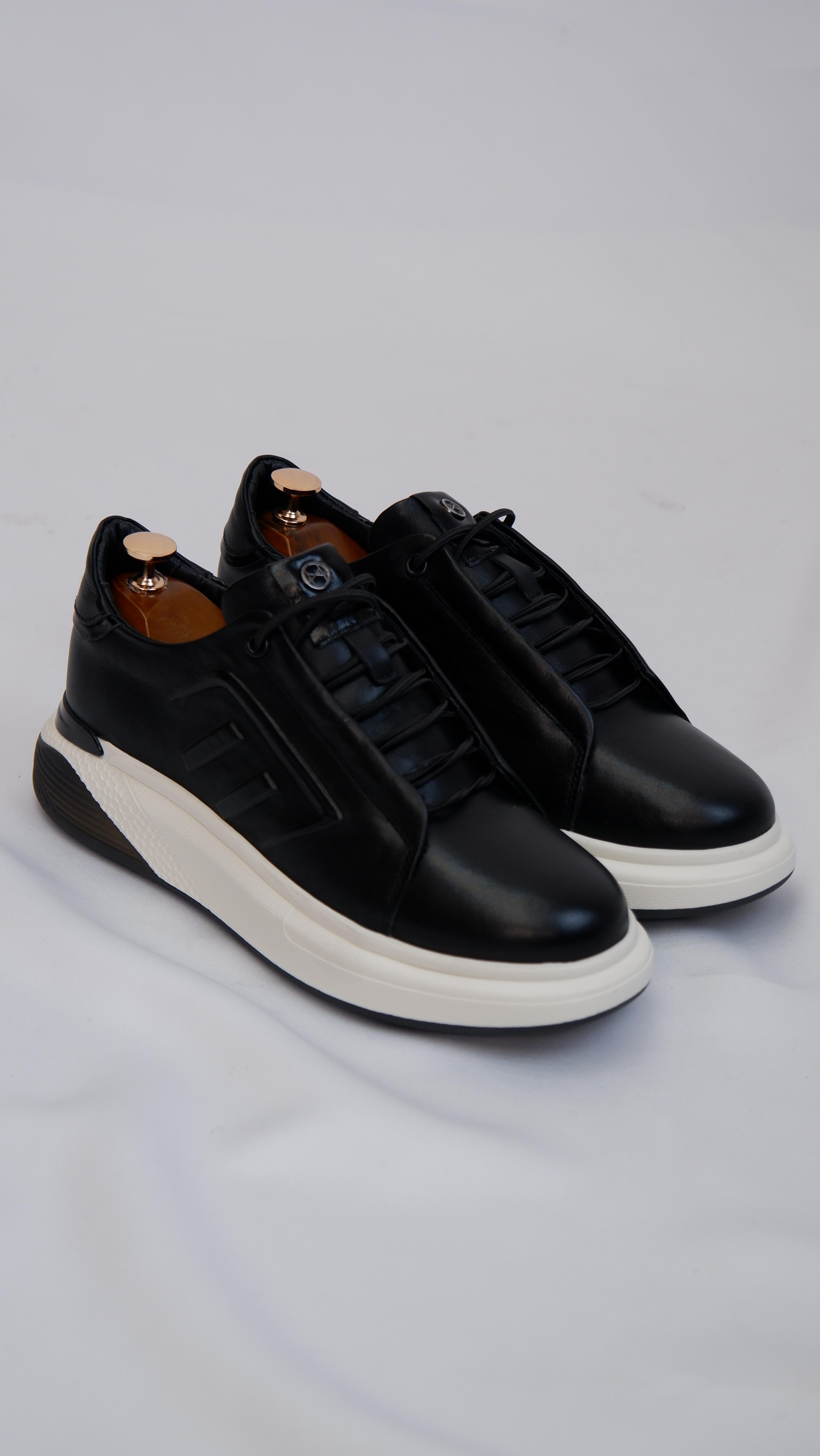 Claw Model Hakiki Natural Deri Köpük Comfort Taban Sneaker Ayakkabı