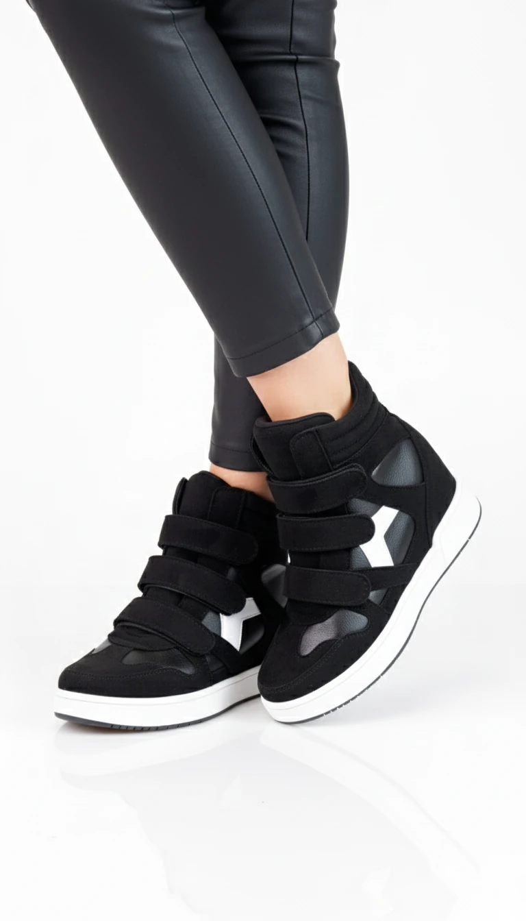 Vernon Model Kadın Günlük Sneaker Ayakkabı - Siyah