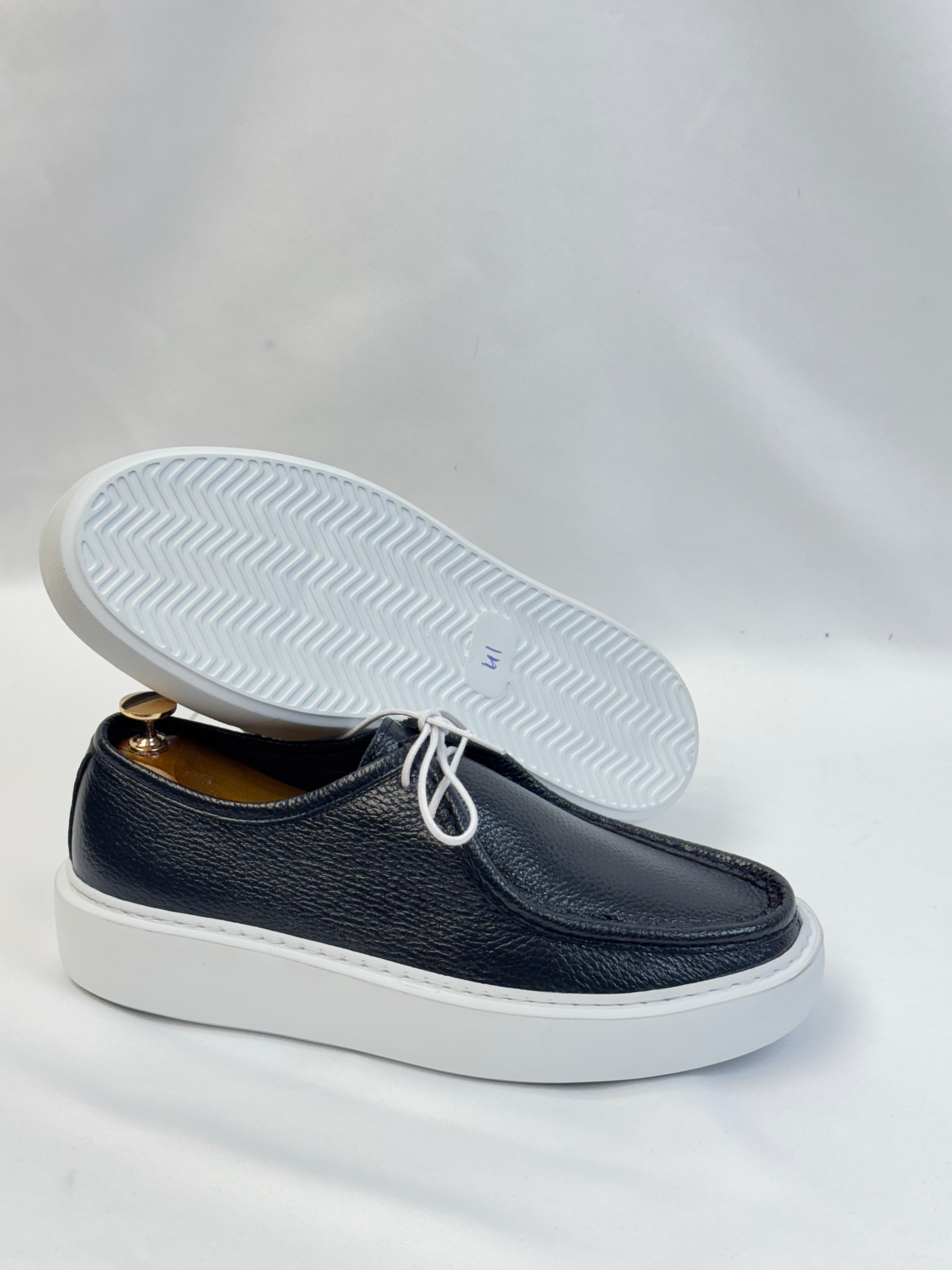 Leo Model Hakiki Natural Floater Deri Loafer Ayakkabı