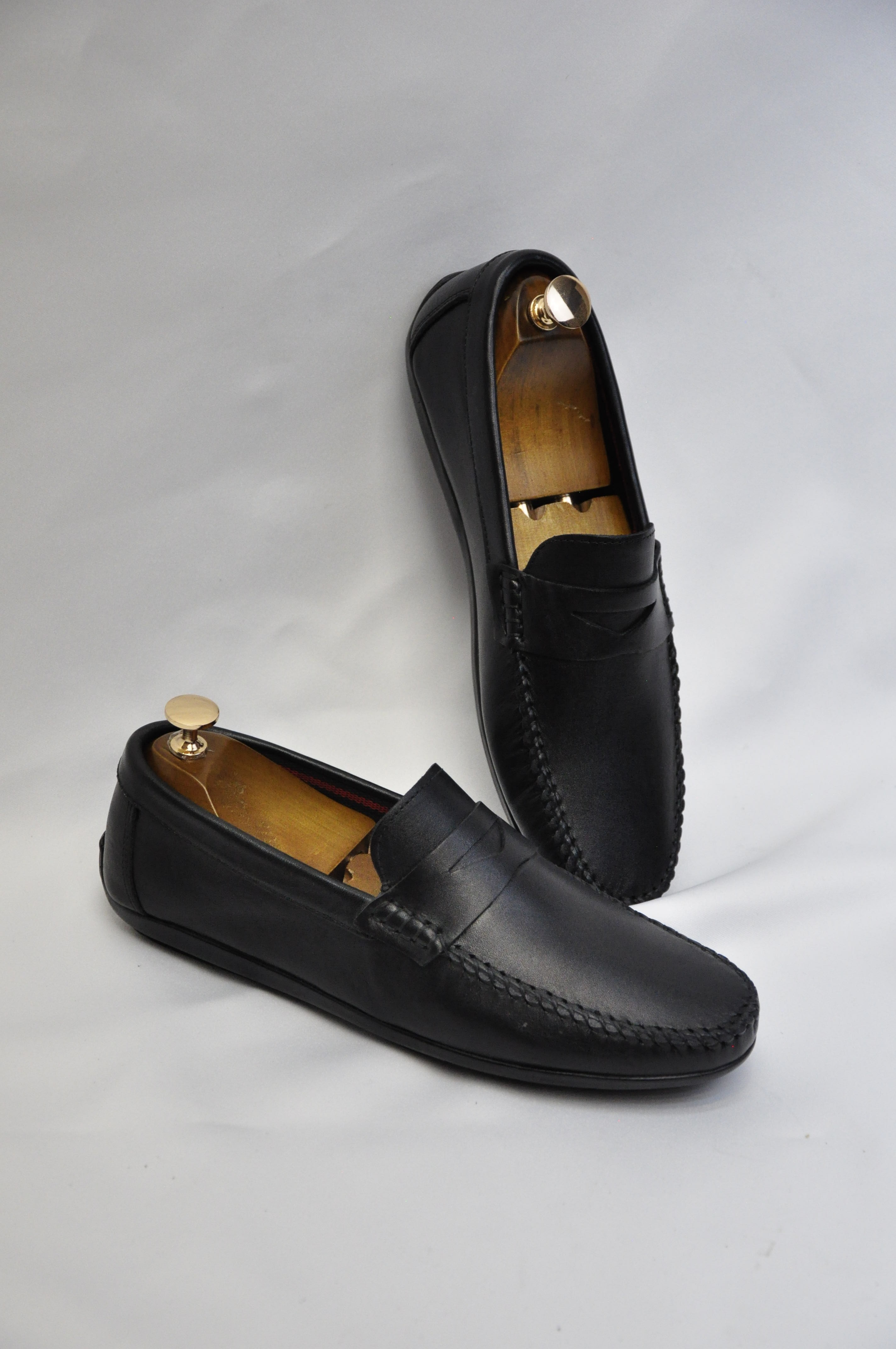 Roc Model Hakiki Natural Deri Loafer Ayakkabı - Siyah