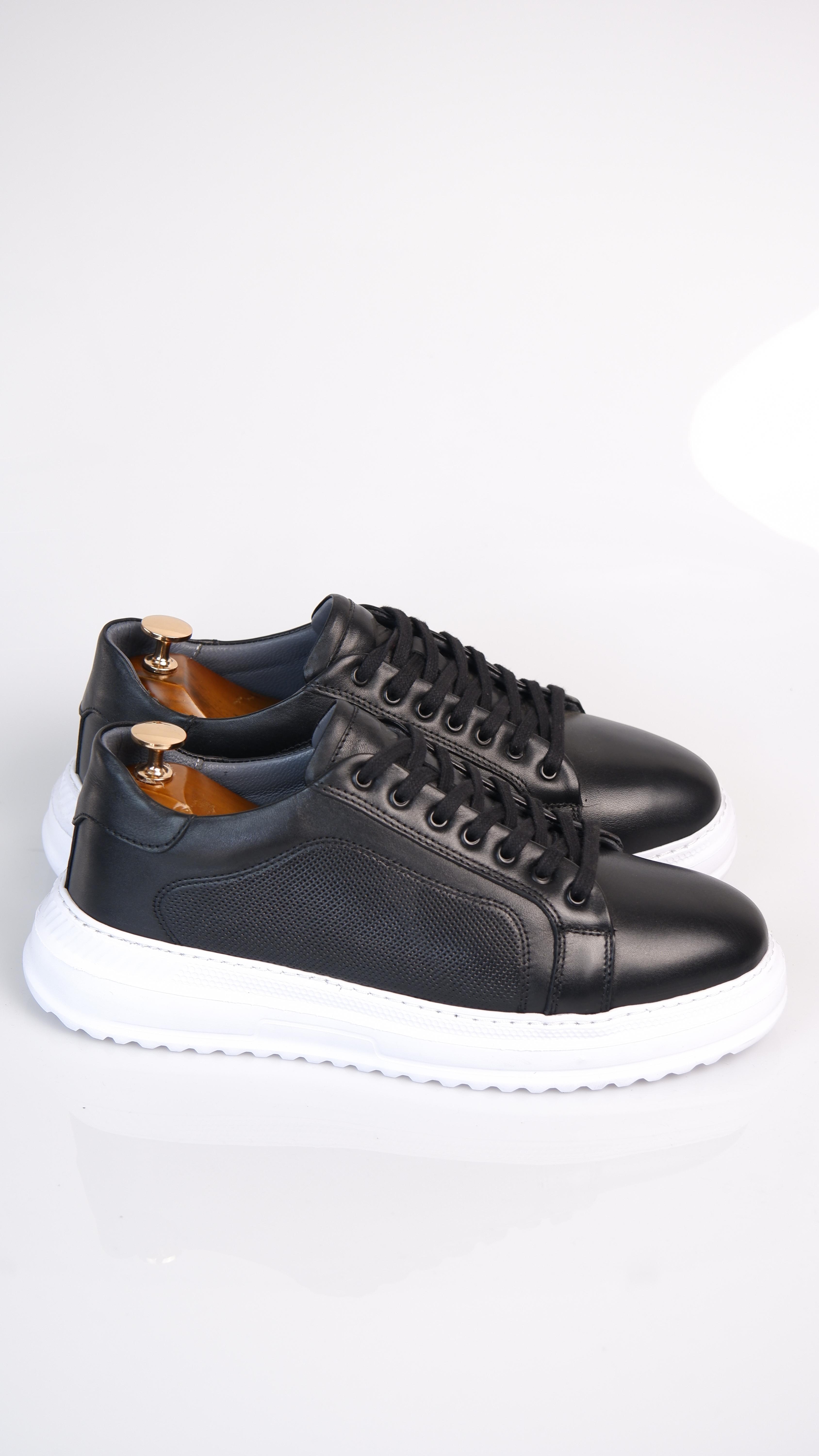 Viktor Model Hakiki Natural Deri Sneaker Ayakkabı