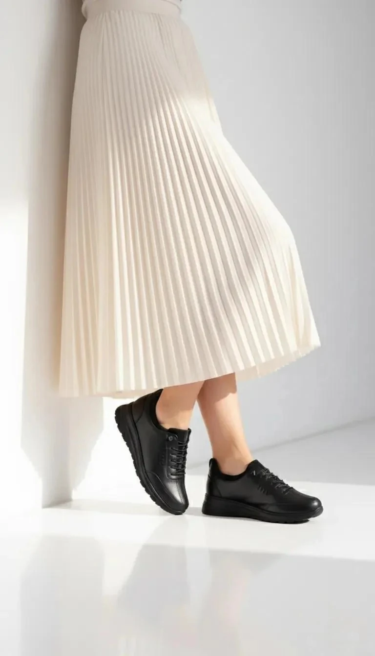 Blanc Model Hakiki Deri Kadın Sneaker Ayakkabı