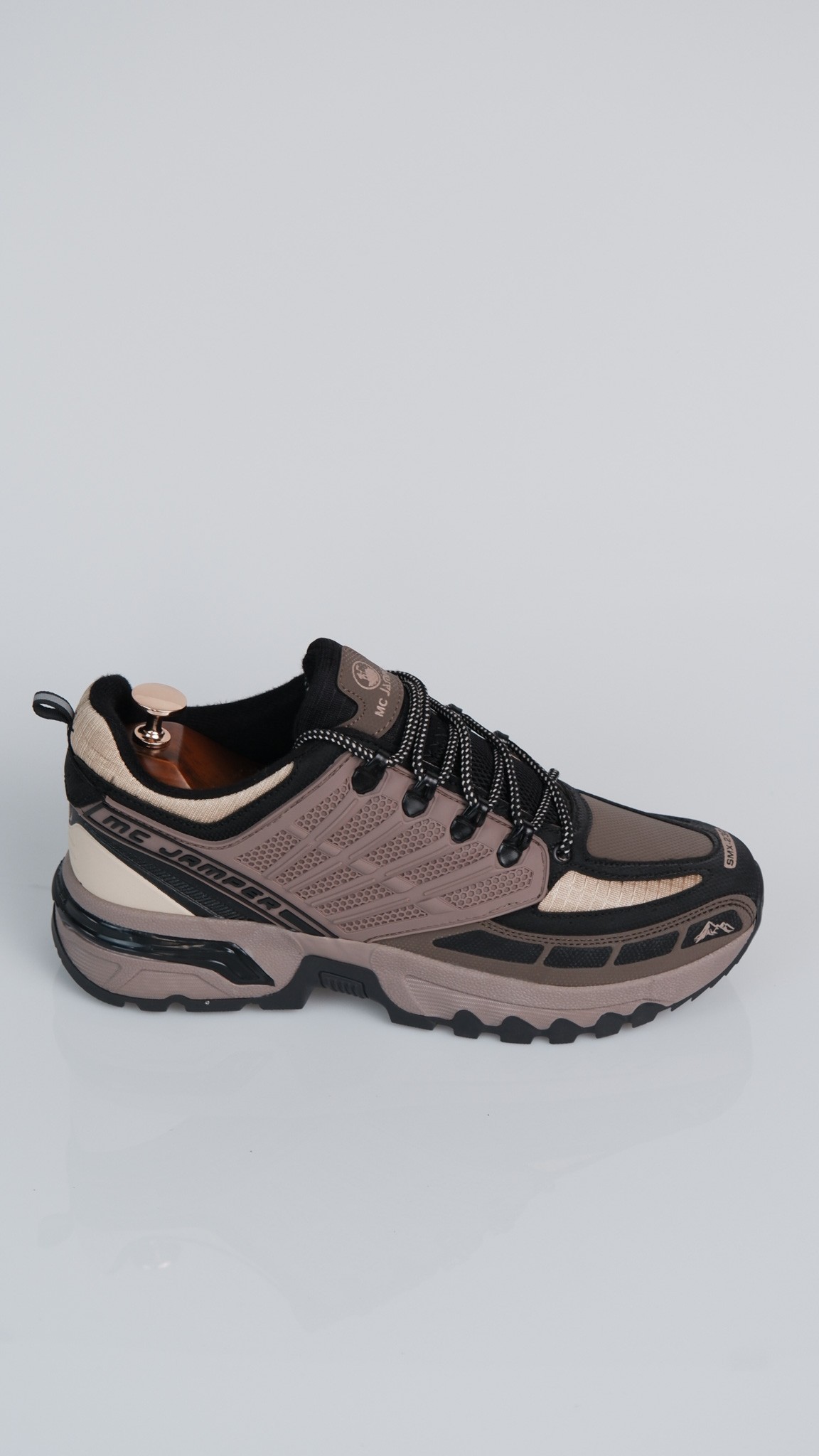Nocturn Model Hakiki Natural Deri Sneaker Ayakkabı