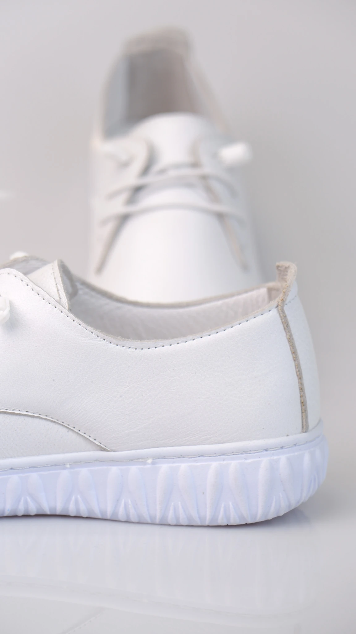 Ivory Model Hakiki Deri Kadın Loafer Ayakkabı