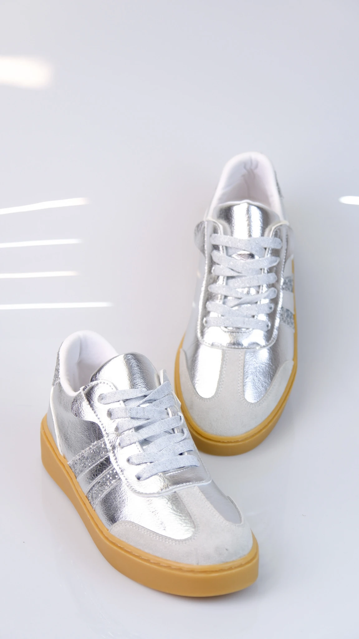 Urban Model Kadın Günlük Sneaker Ayakkabı - Gümüş