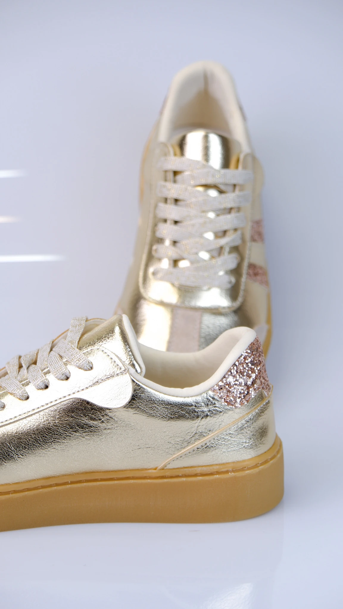 Urban Model Kadın Günlük Sneaker Ayakkabı - Gold