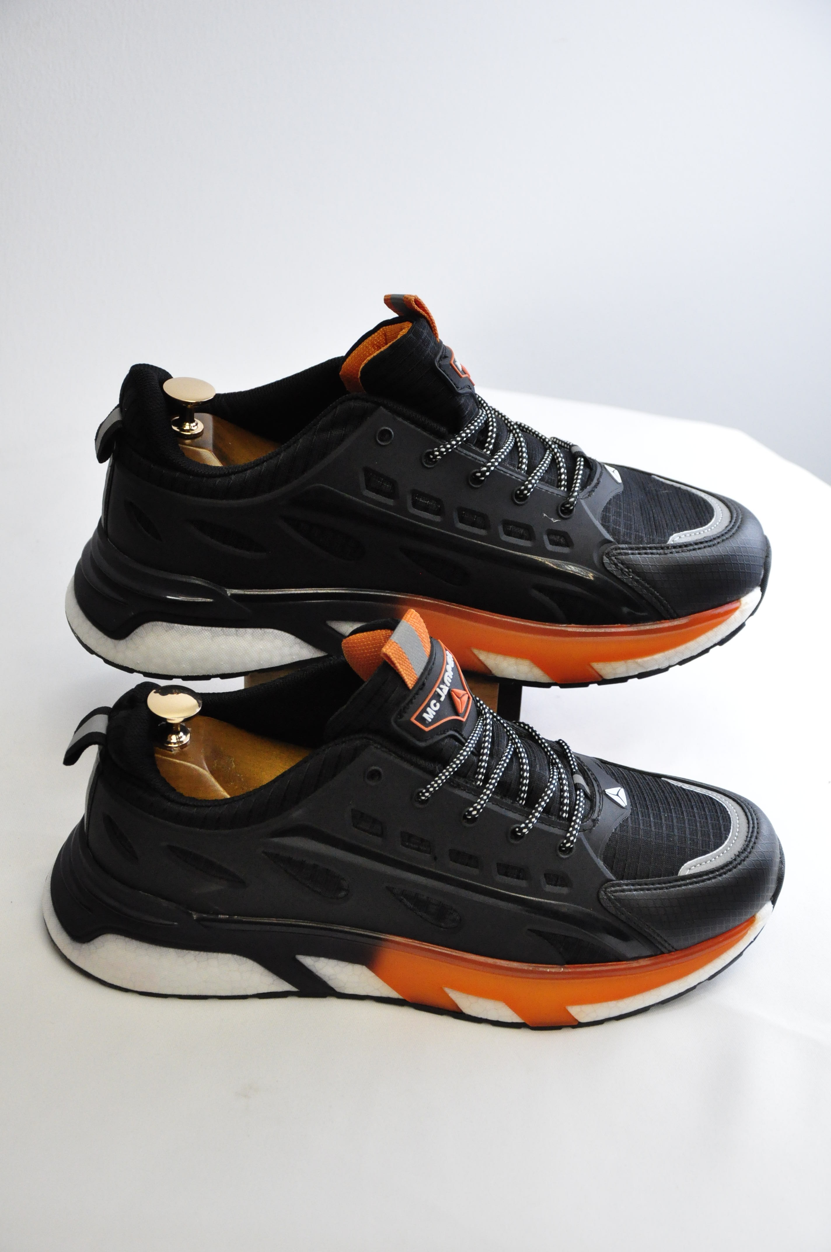 Ravel Model Hakiki Natural Deri Sneaker Ayakkabı - ORANJ