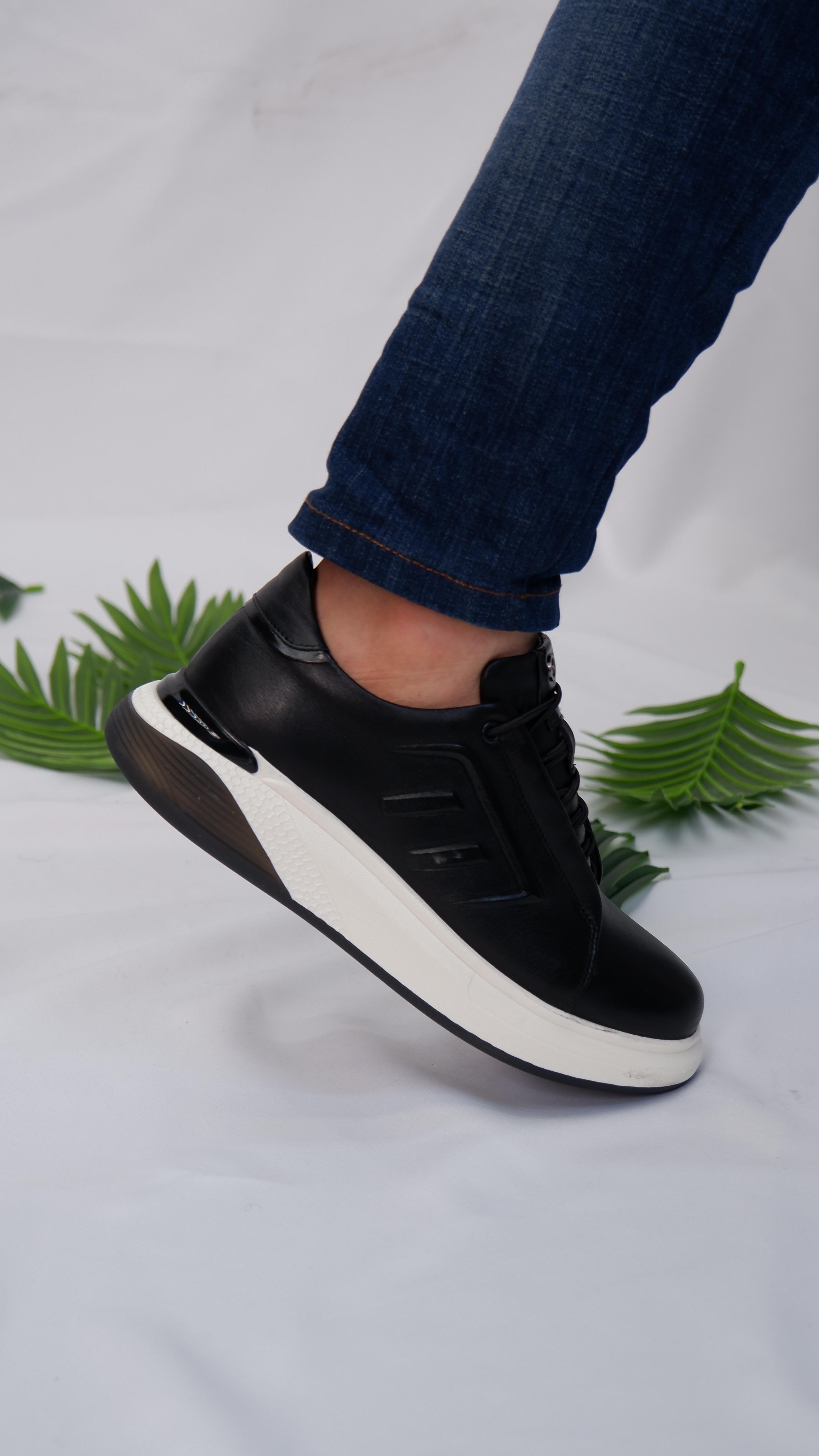 Claw Model Hakiki Natural Deri Köpük Comfort Taban Sneaker Ayakkabı