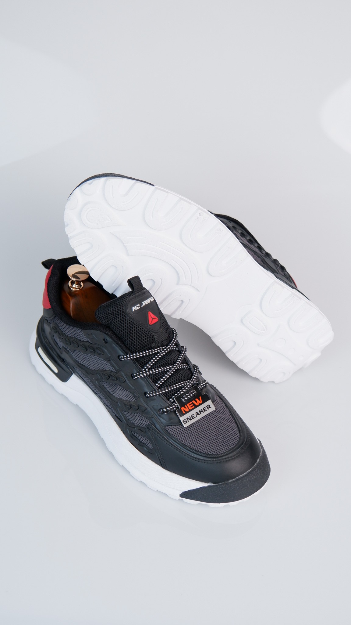 Tokyo Hakiki Natural Sneaker Ayakkabı - Siyah B