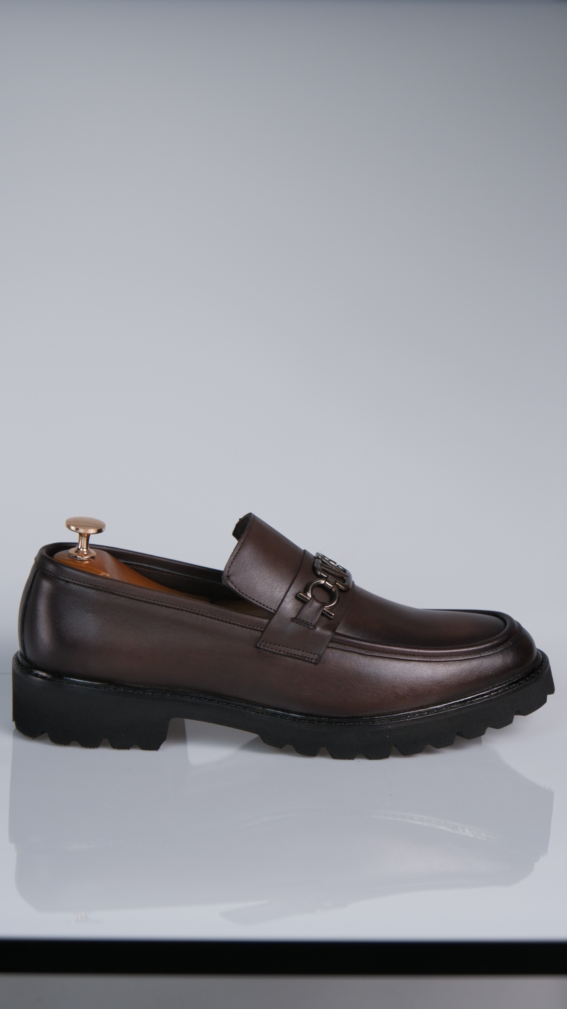 Vilens Model Hakiki Natural Deri Casual Ayakkabı - Kahverengi