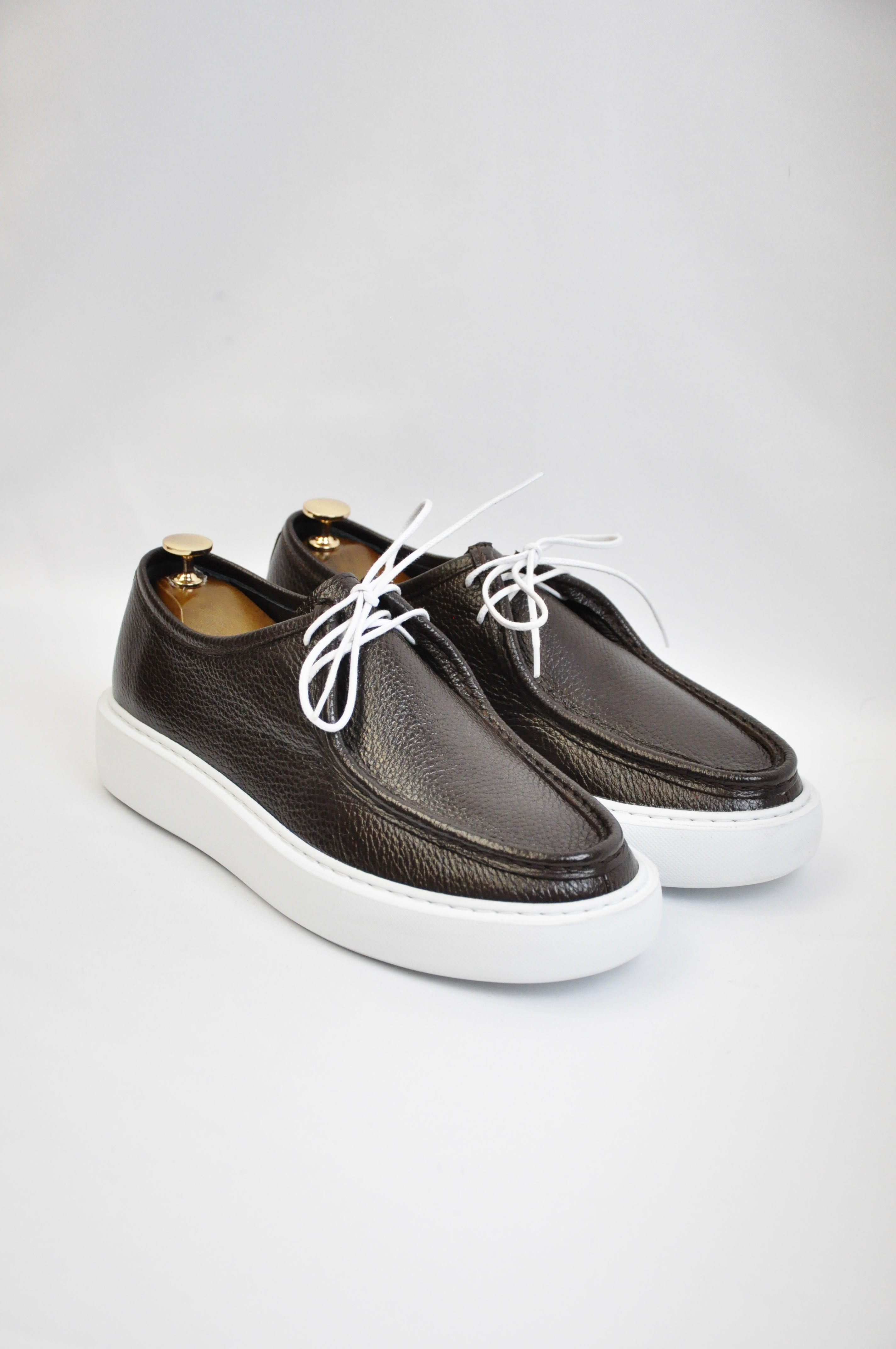 Leo Model Hakiki Natural Floater Deri Loafer Ayakkabı - Kahverengi