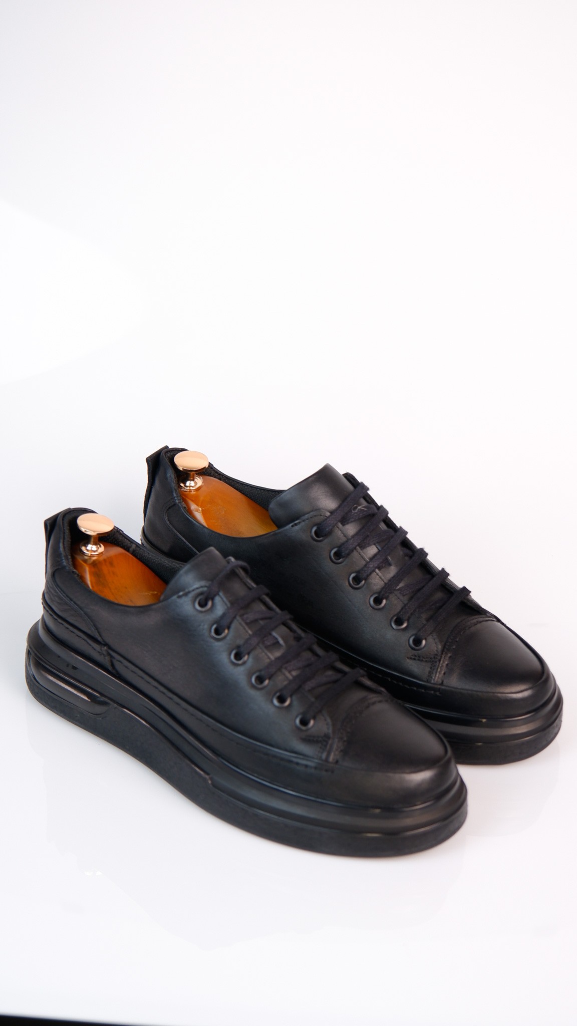 Pekin Model Hakiki Natural Deri Sneaker Ayakkabı