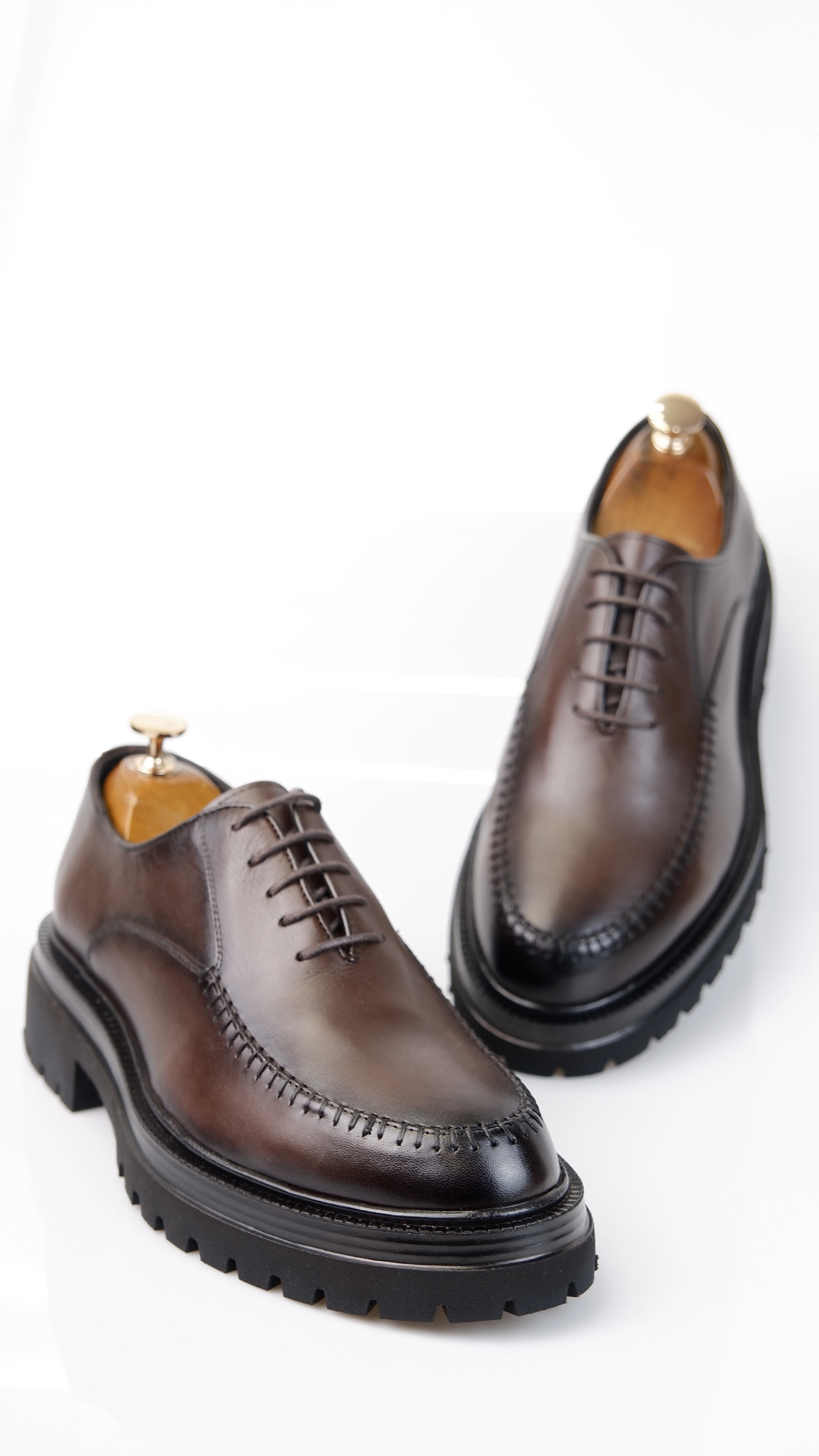 Brogue Model Haiki Natural Deri Casual Ayakkabı