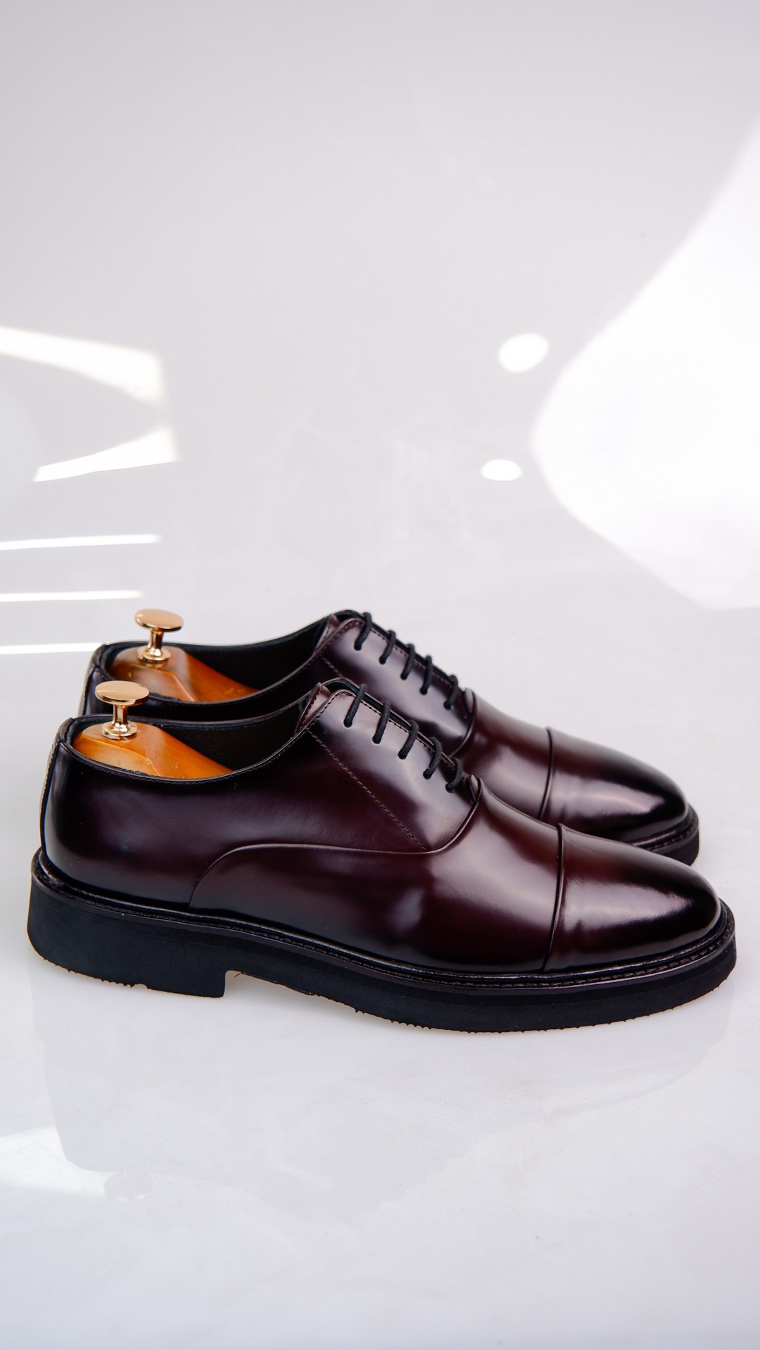 Victory Model Orijinal Deri Loafer Ayakkabı - bordo