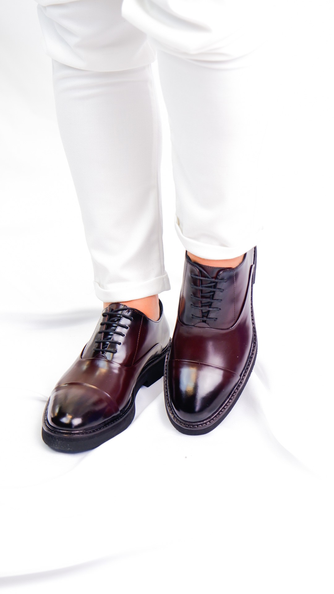 Victory Model Orijinal Deri Loafer Ayakkabı - bordo