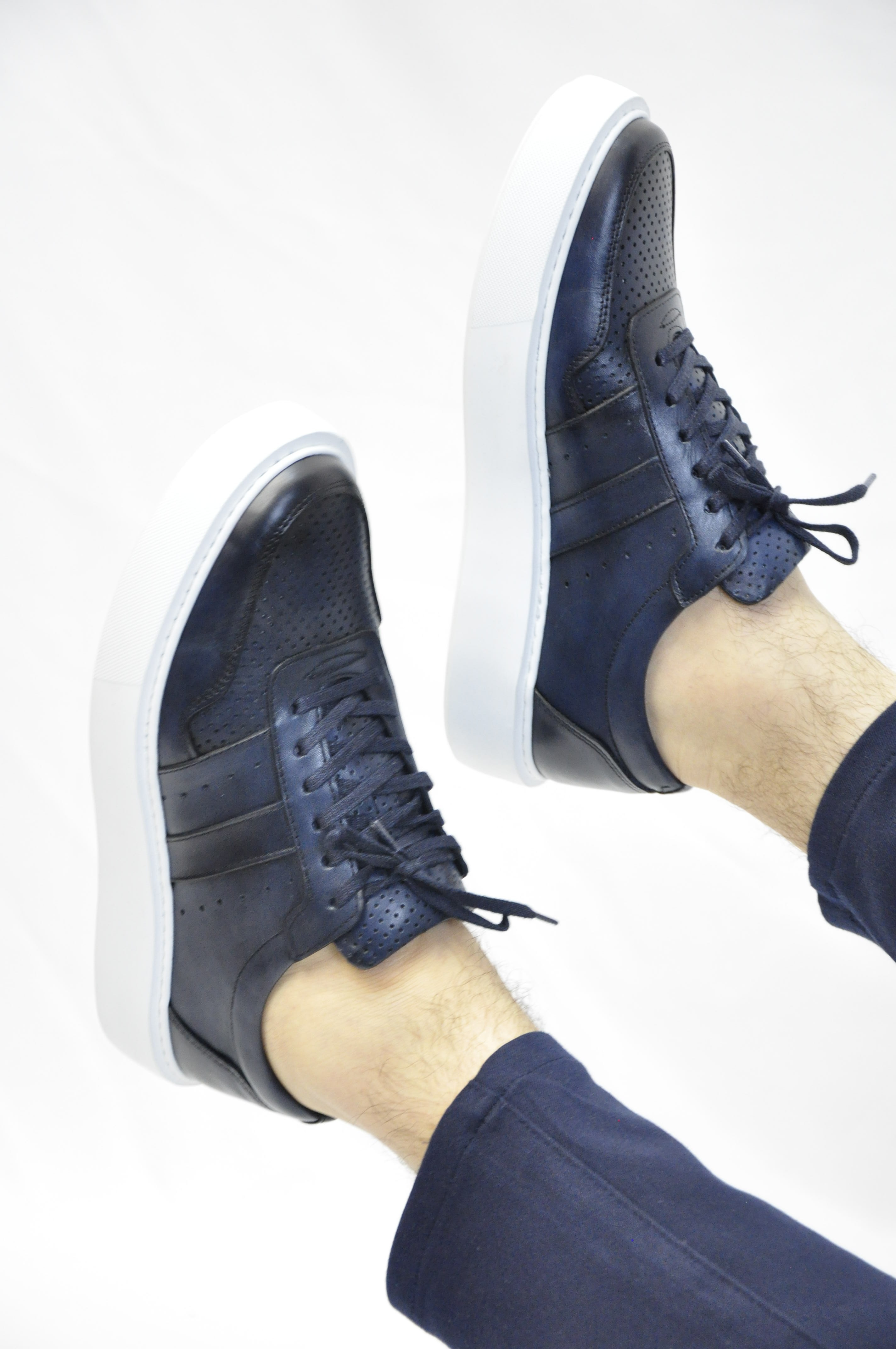 Viper Model Hakiki Natural Deri Sneaker Ayakkabı