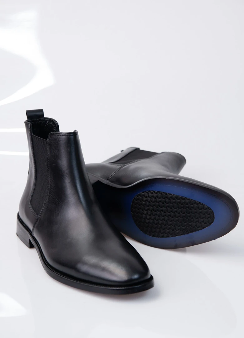 Chelsea Bot Hakiki Natural Deri Bot Ayakkabı