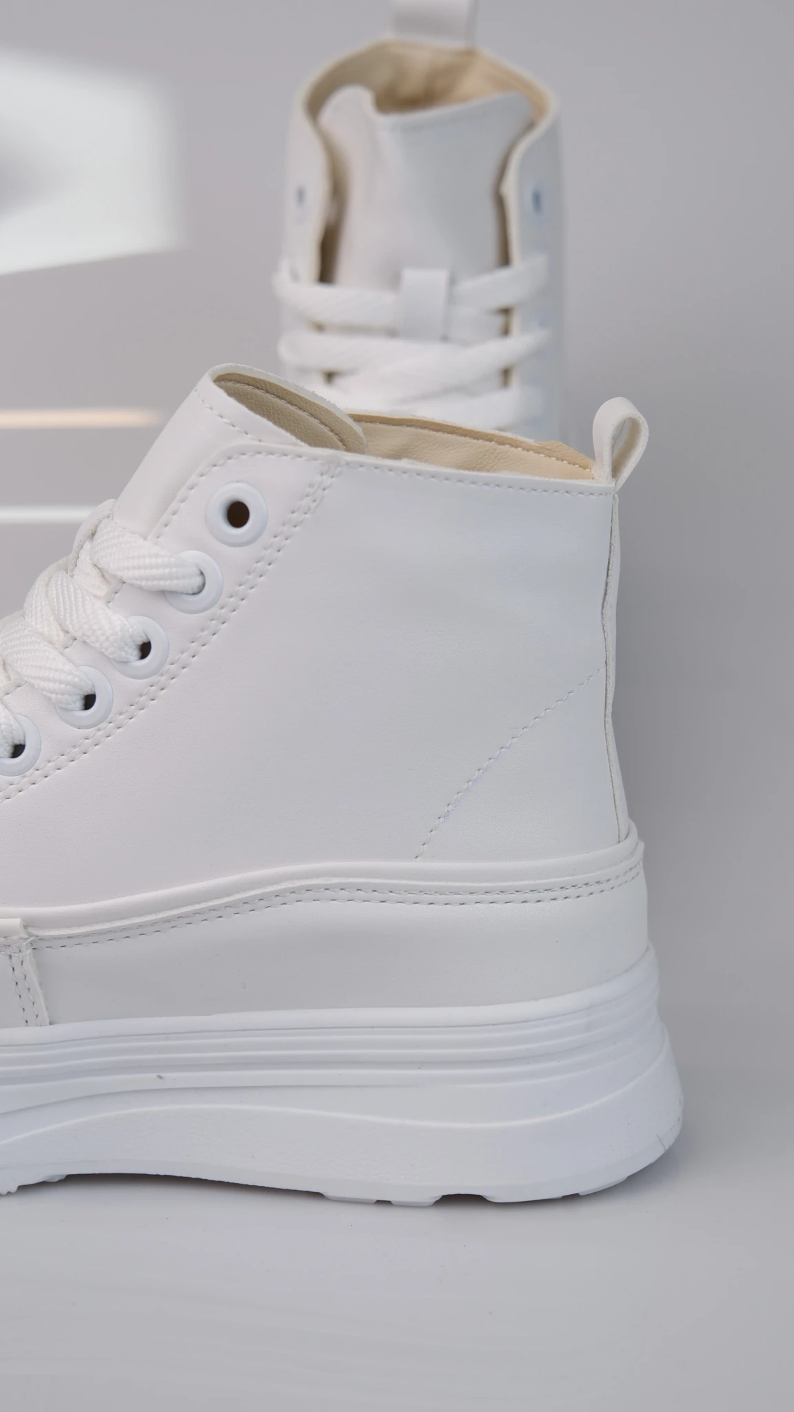 Marquise Model Kadın Günlük Sneaker Aykkabı - Beyaz