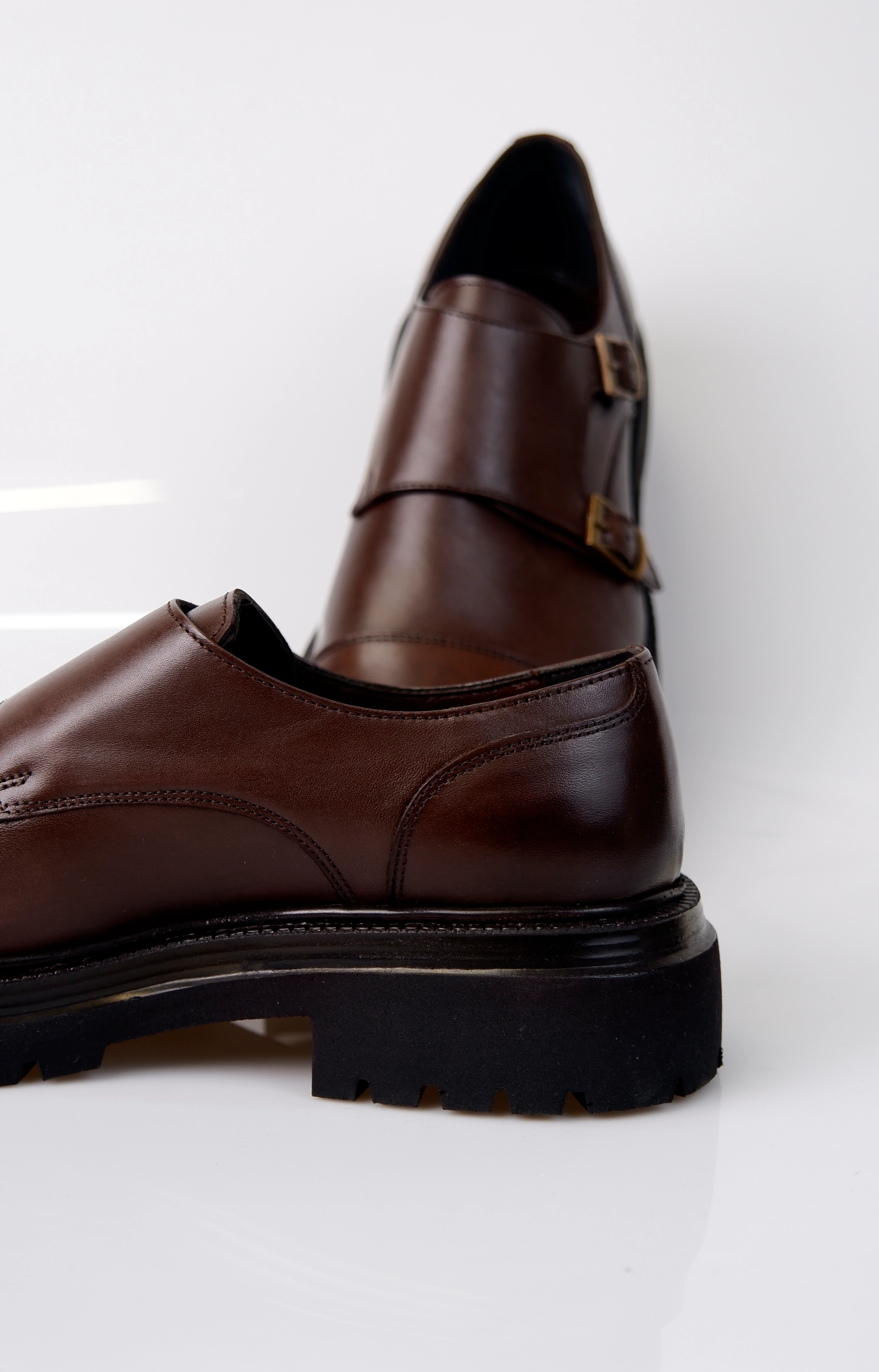 Sentinel Model Hakiki Natural Deri Casual Ayakkabı - Kahverengi