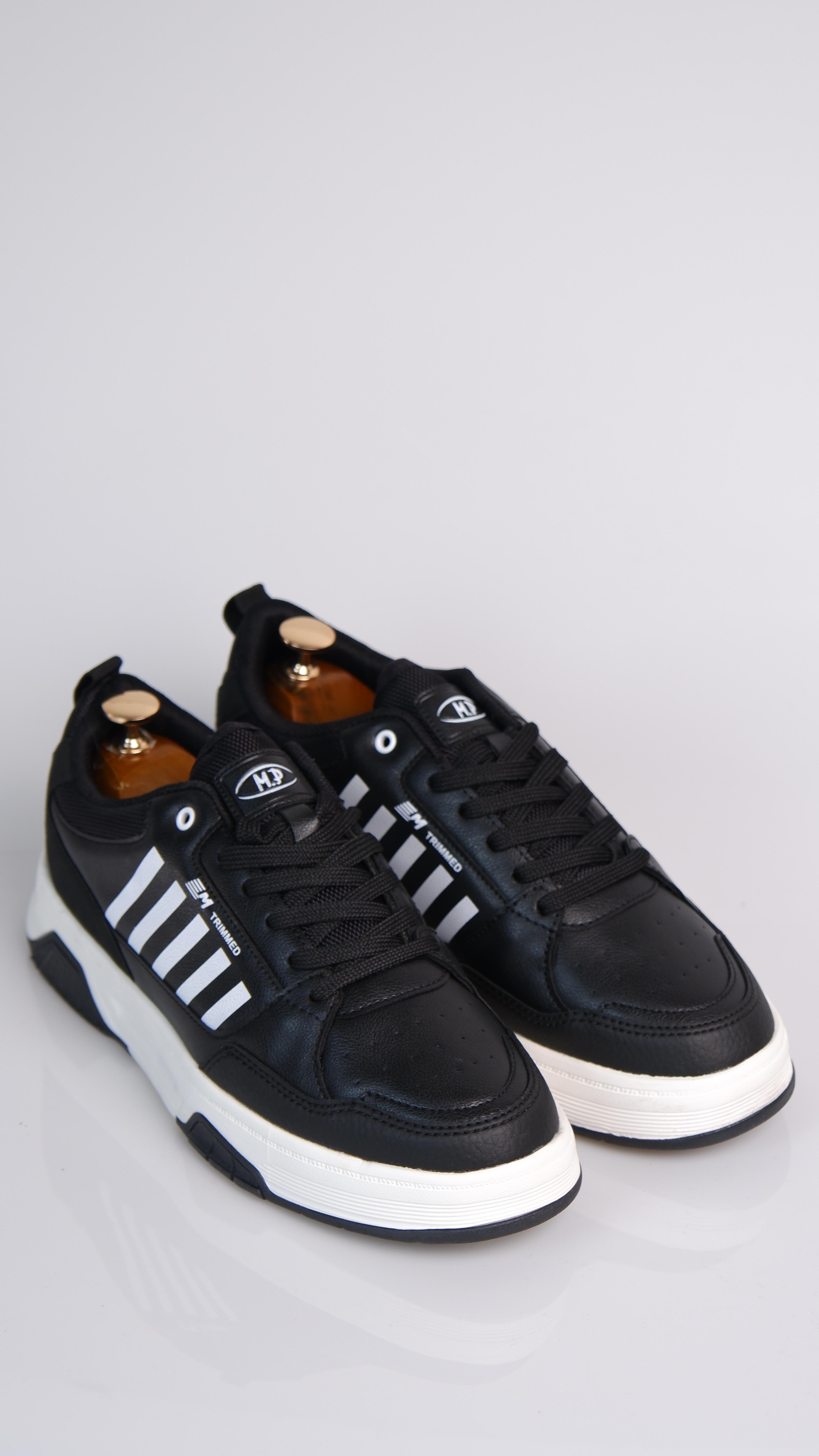 Bladder Model Hakiki Natural Sneaker Ayakkabı - Siyah B