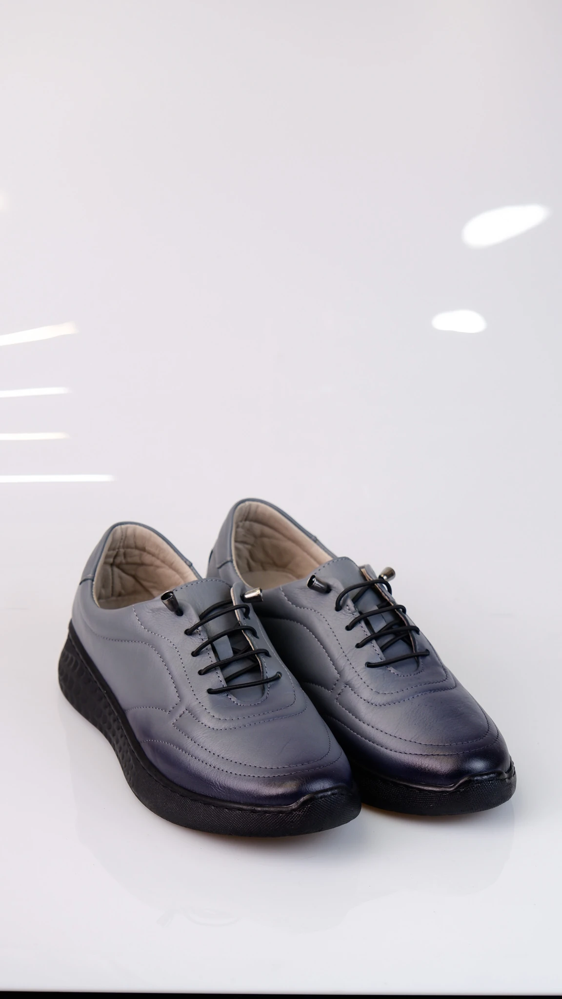 Mesh Model Hakiki Deri Kadın Günlük Sneaker Ayakkabı