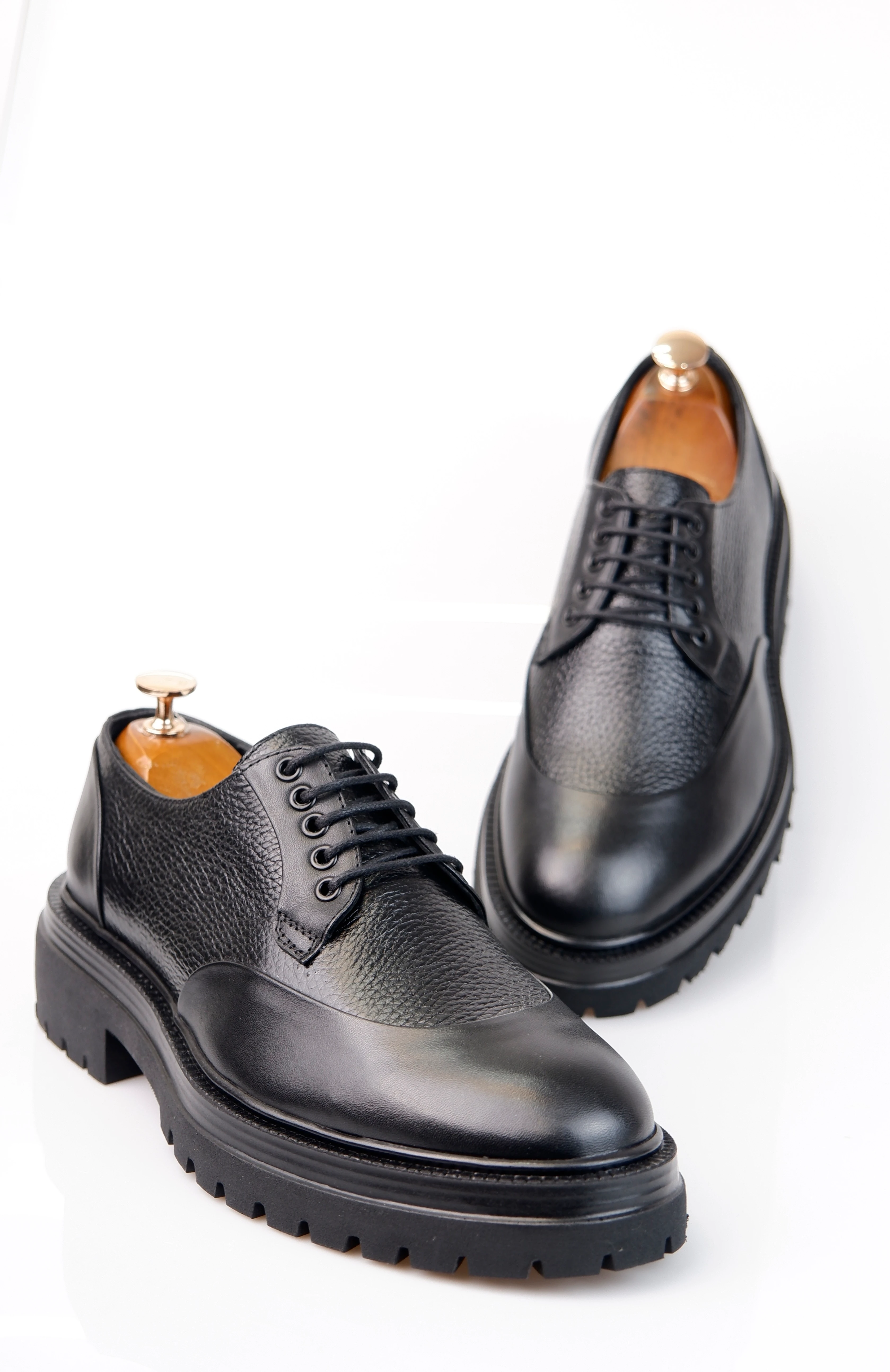 Titan Model Hakiki Floater Kombinasyon Deri Ayakkabı