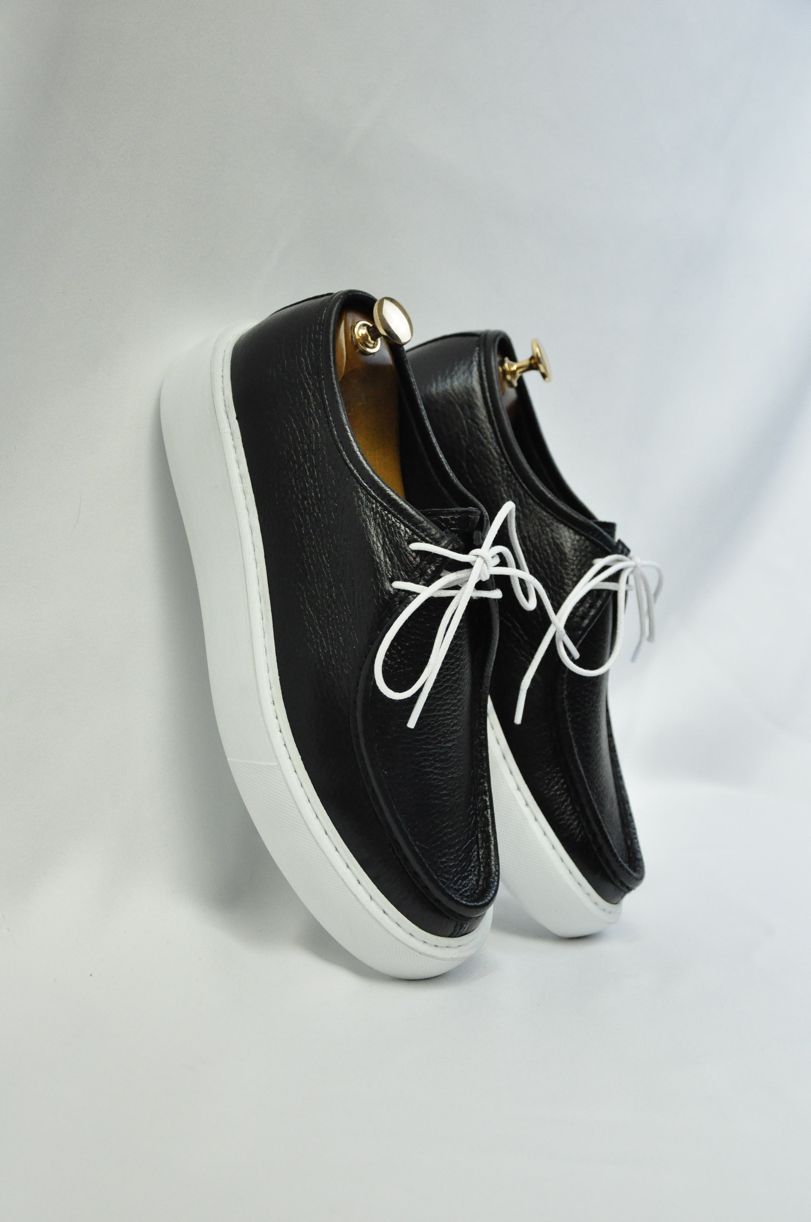 Leo Model Hakiki Natural Floater Deri Loafer Ayakkabı - Siyah