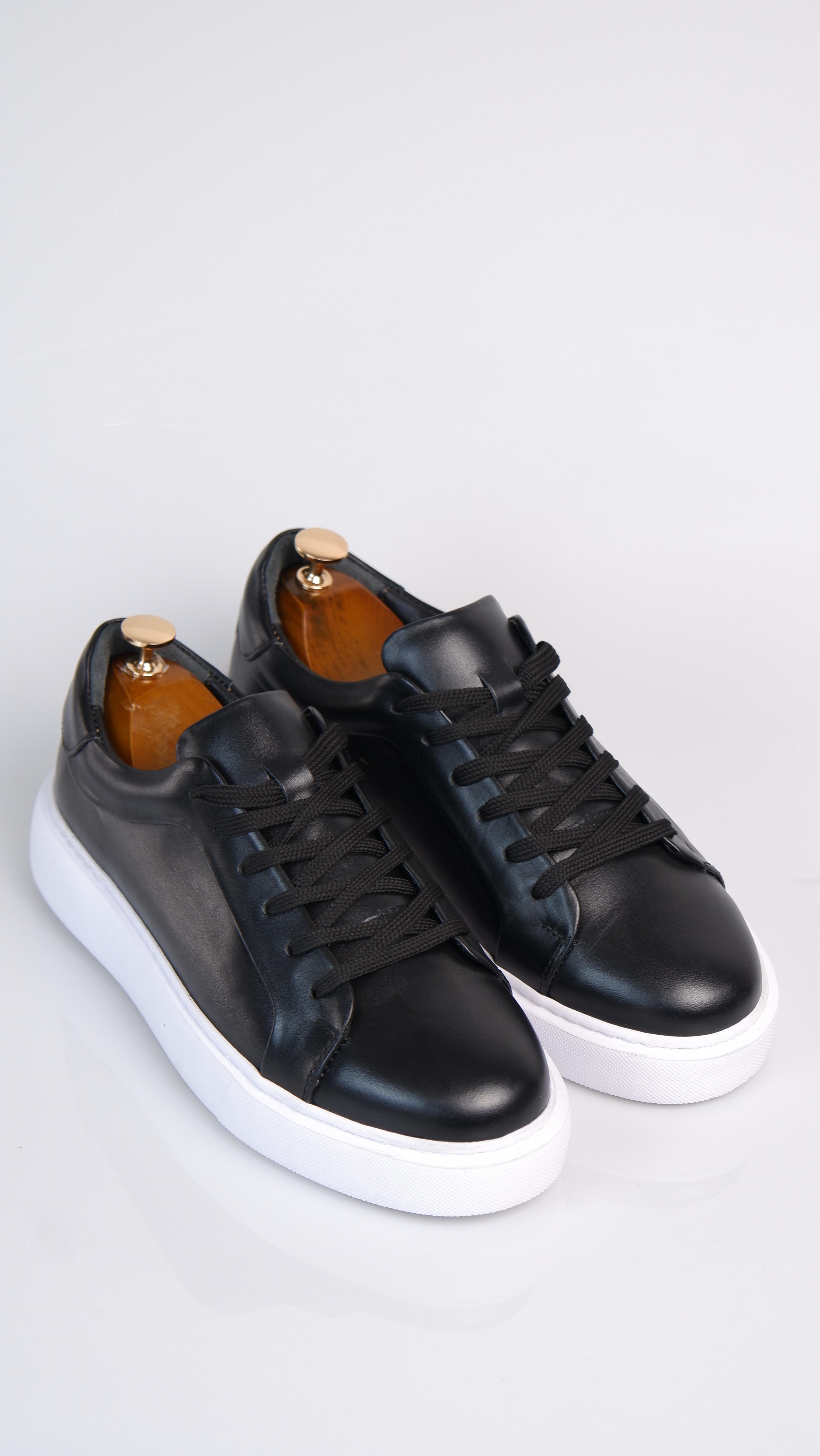 Wraith Model Hakiki Natural Deri Sneaker Ayakkabı