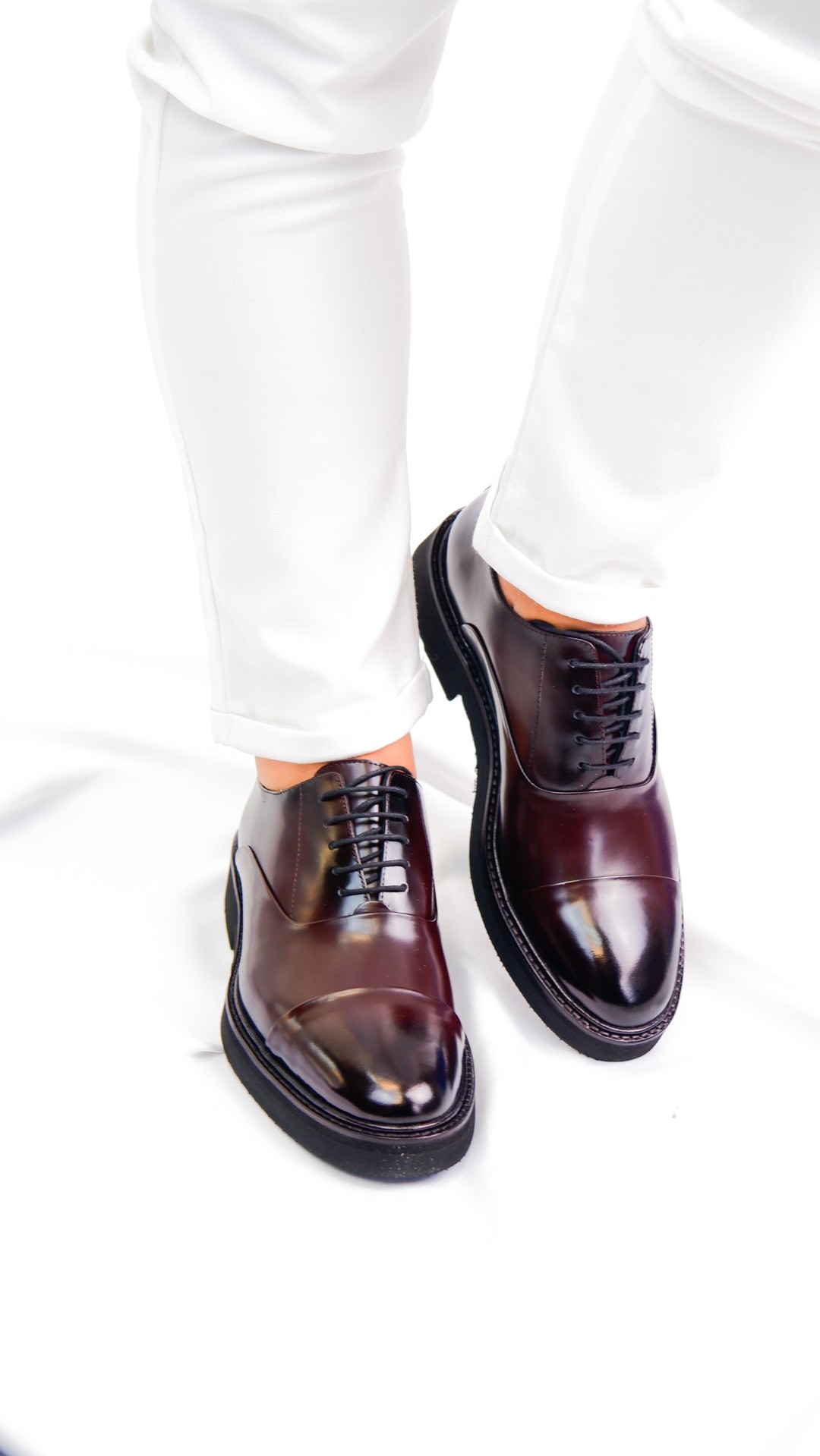 Victory Model Orijinal Deri Loafer Ayakkabı - bordo